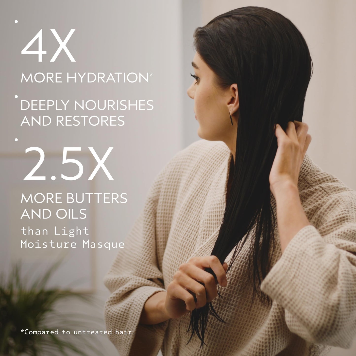 Aveda Nutriplenish Treatment Masque Deep Moisture | Intense Deep Conditioning Masque for Dry, Brittle Hair | Organic Pomegranate Oil, Coconut Oil, Mango Butter | 96% Naturally Derived*, 0.85 Fl Oz