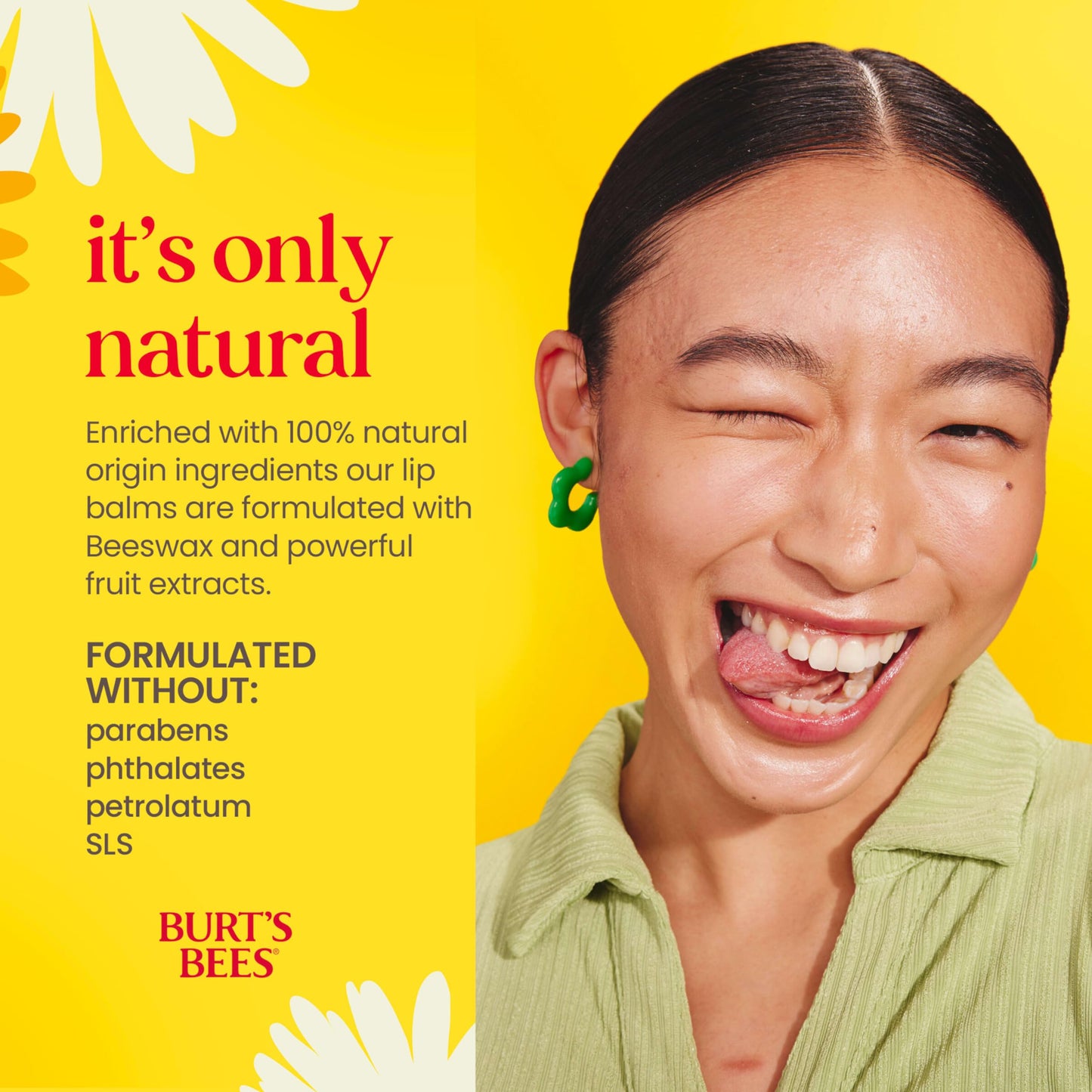 Burt's Bees Lip Balm - Original Beeswax, Lip Moisturizer With Responsibly Sourced Beeswax, Tint-Free, Natural Origin Conditioning Treatment, 2 Tubes, 0.15 oz.