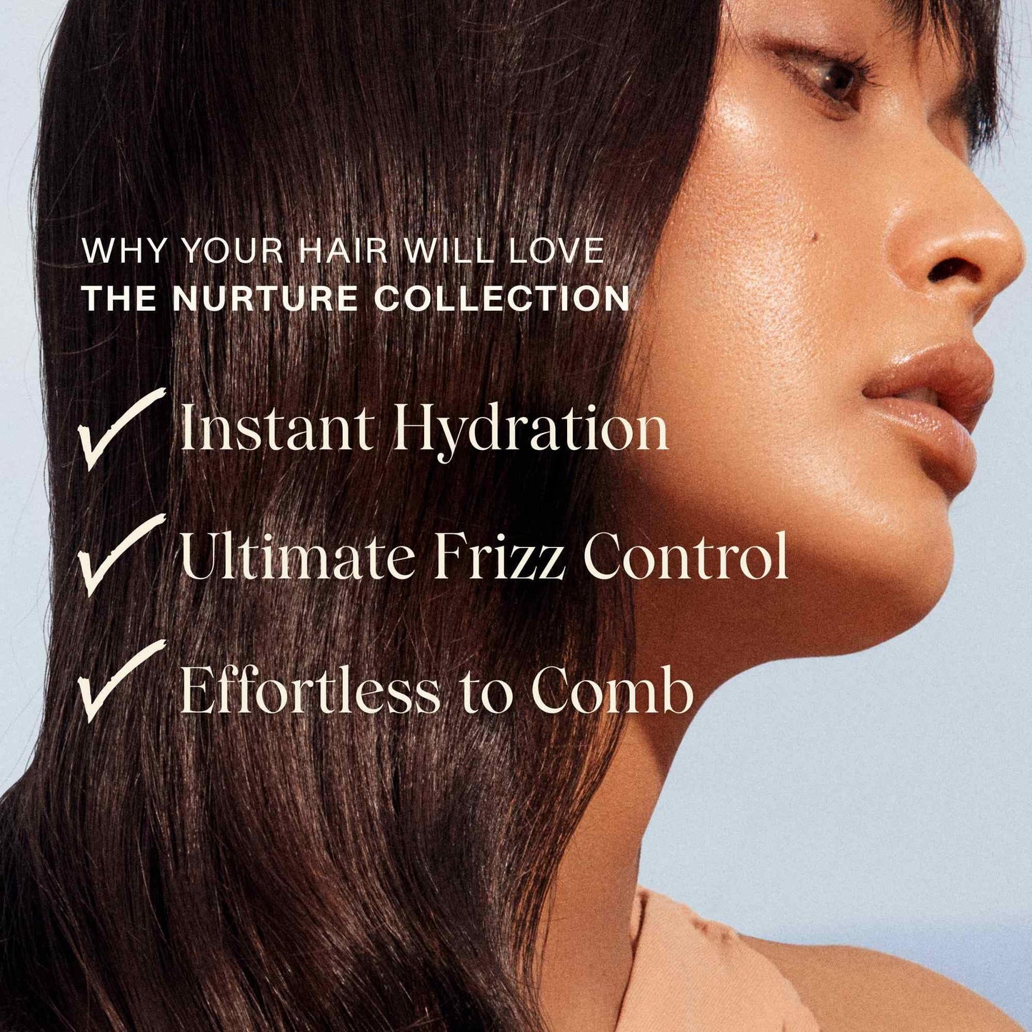 JVN Nurture Hydrating Conditioner, 10 Fl Oz, Detangles & Softens Hair, Moisture and Deeply Nourishing Conditioner, Color Safe Hair Care for Women and Men, Non-Toxic, Silicone and Paraben Free