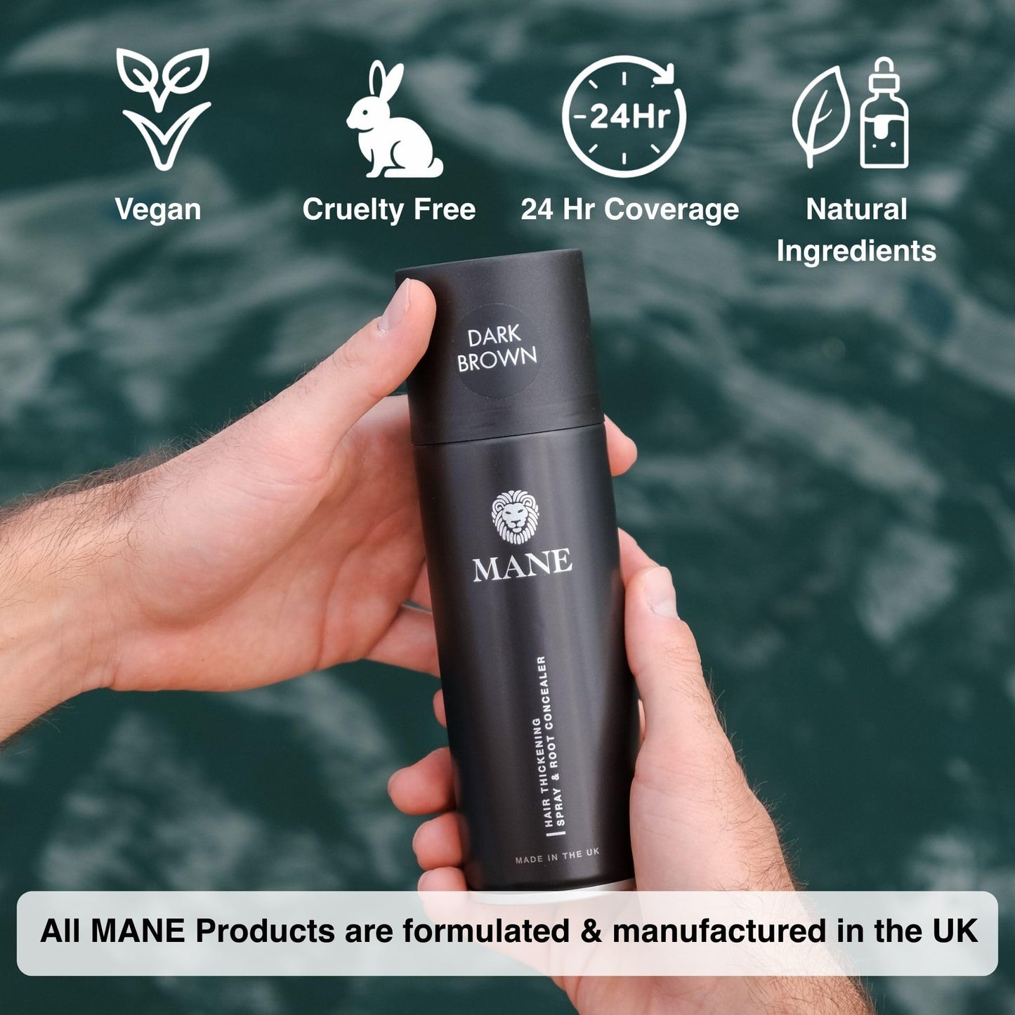 Mane Hair Thickening Spray & Root Touch Up