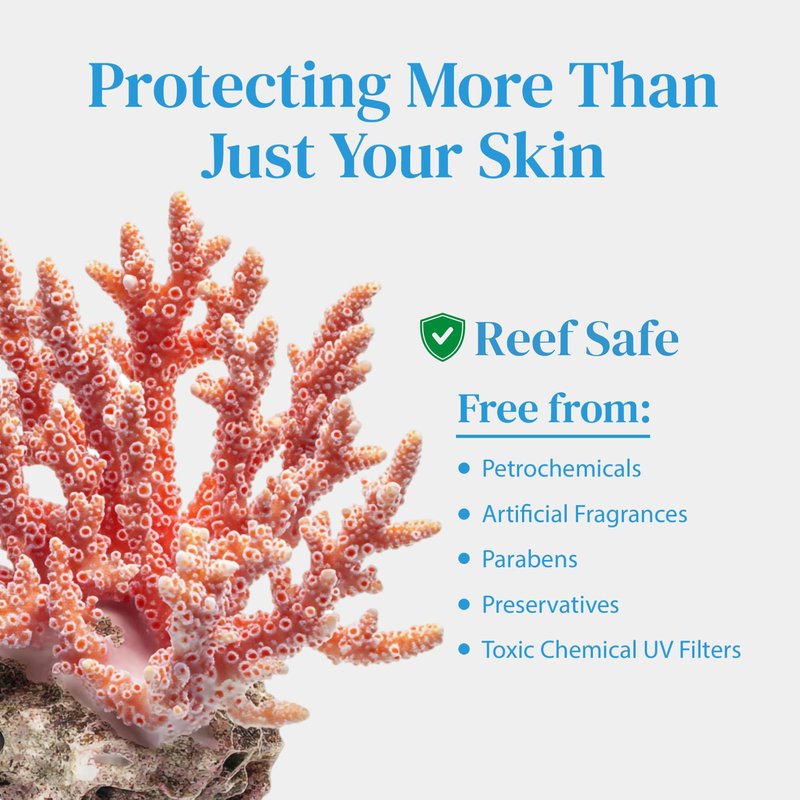 Koobarra Mineral Face Sunscreen SPF 50, Tinted Aussie Zinc Oxide Sunblock, Hydrating Hyaluronic Acid, Reef Safe, Natural, Organic, Vegan, Australian Made, Nourishing, Unscented, 100g 3.4oz