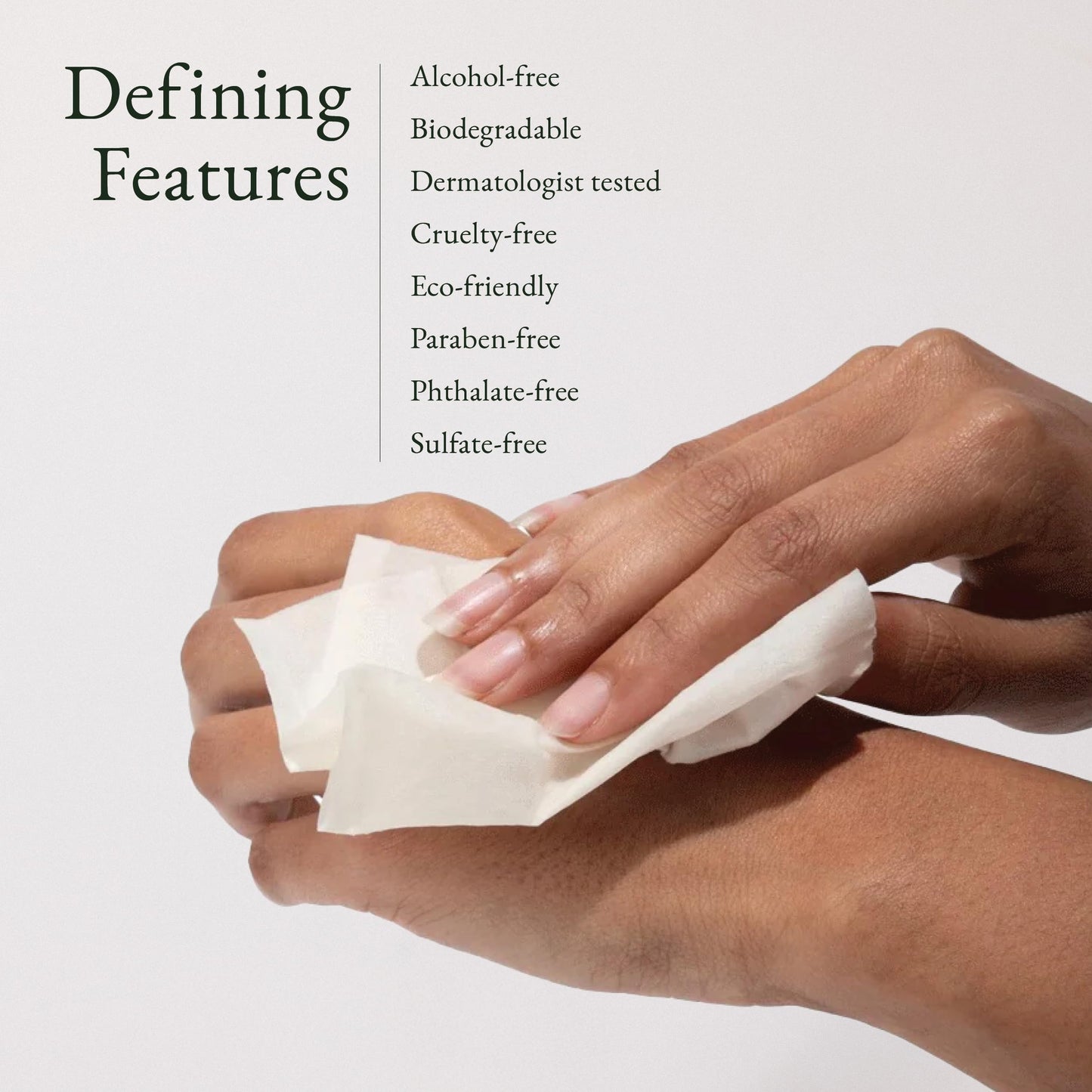 Beyonderway Essential Oil Blend No 2 Cleansing Wipes 10 Pack Travel Size Face & Body Wipes Alcohol Free Biodegradable Ultra Soft for Refreshing On the Go Cleansing