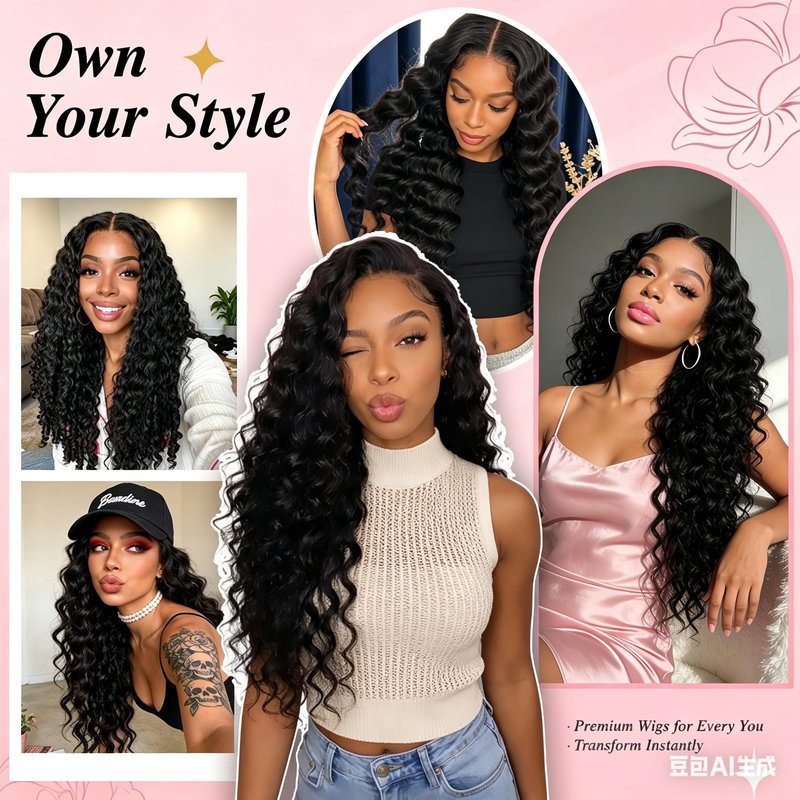 HEYKNOT Burmese Curly Bundles Human Hair 18 Inches 100% Unprocessed Quick Weave 3c4a Water Wave with Spiral Curly End Real Human Hair Extensions Natural Black