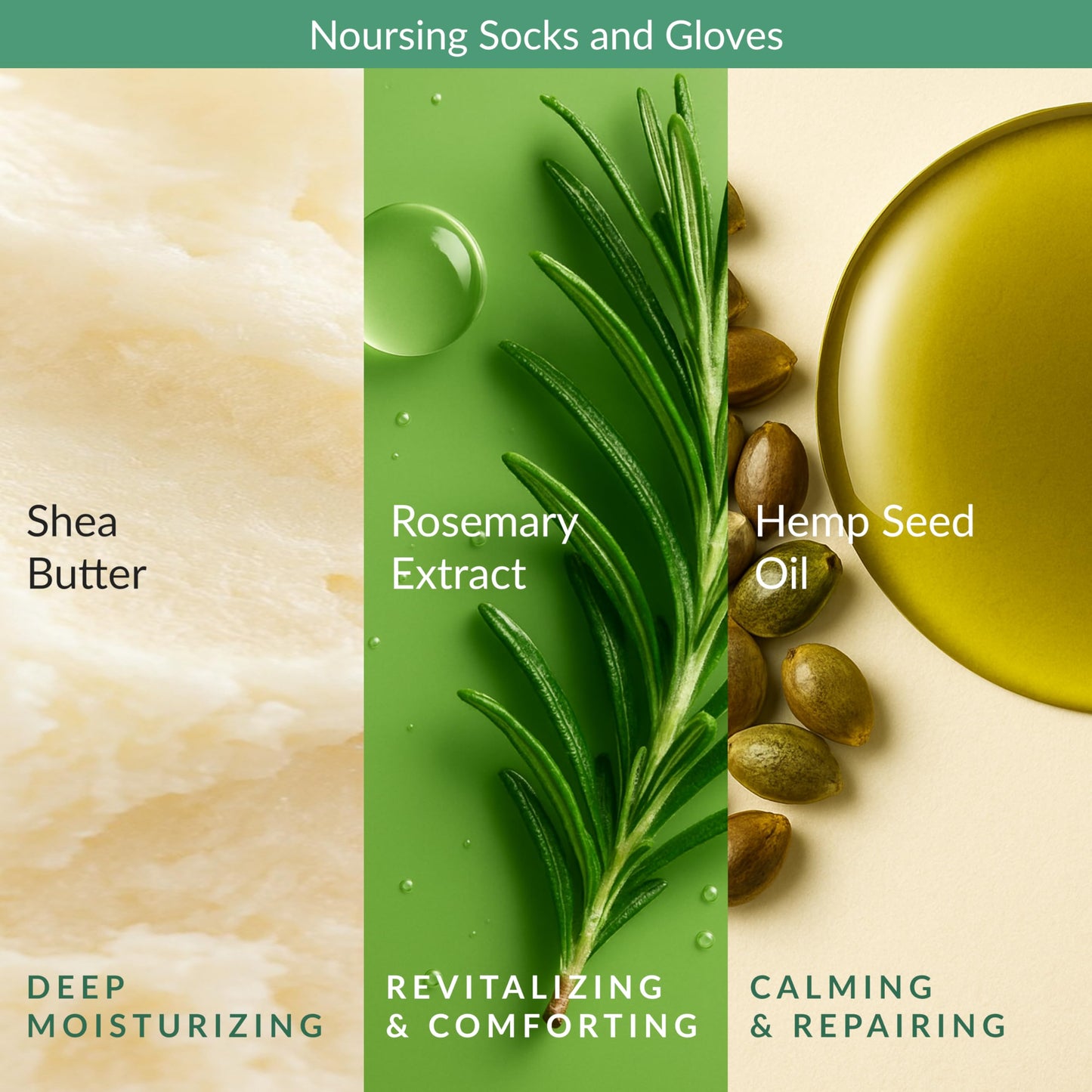 Epielle Relaxing & Nourishing Hand & Foot Masks, Soften Dry, Overworked Skin, Self Care Gifts for Women, Spa Kit, 6 Moisturizing Gloves & 6 Moisturizing Socks