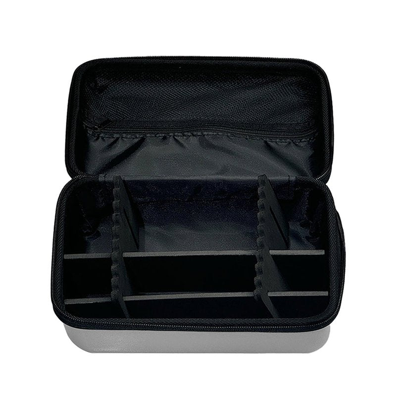 Skull Shaver Deluxe travel case; Spacious and sturdy; best accessory for travel (silver)