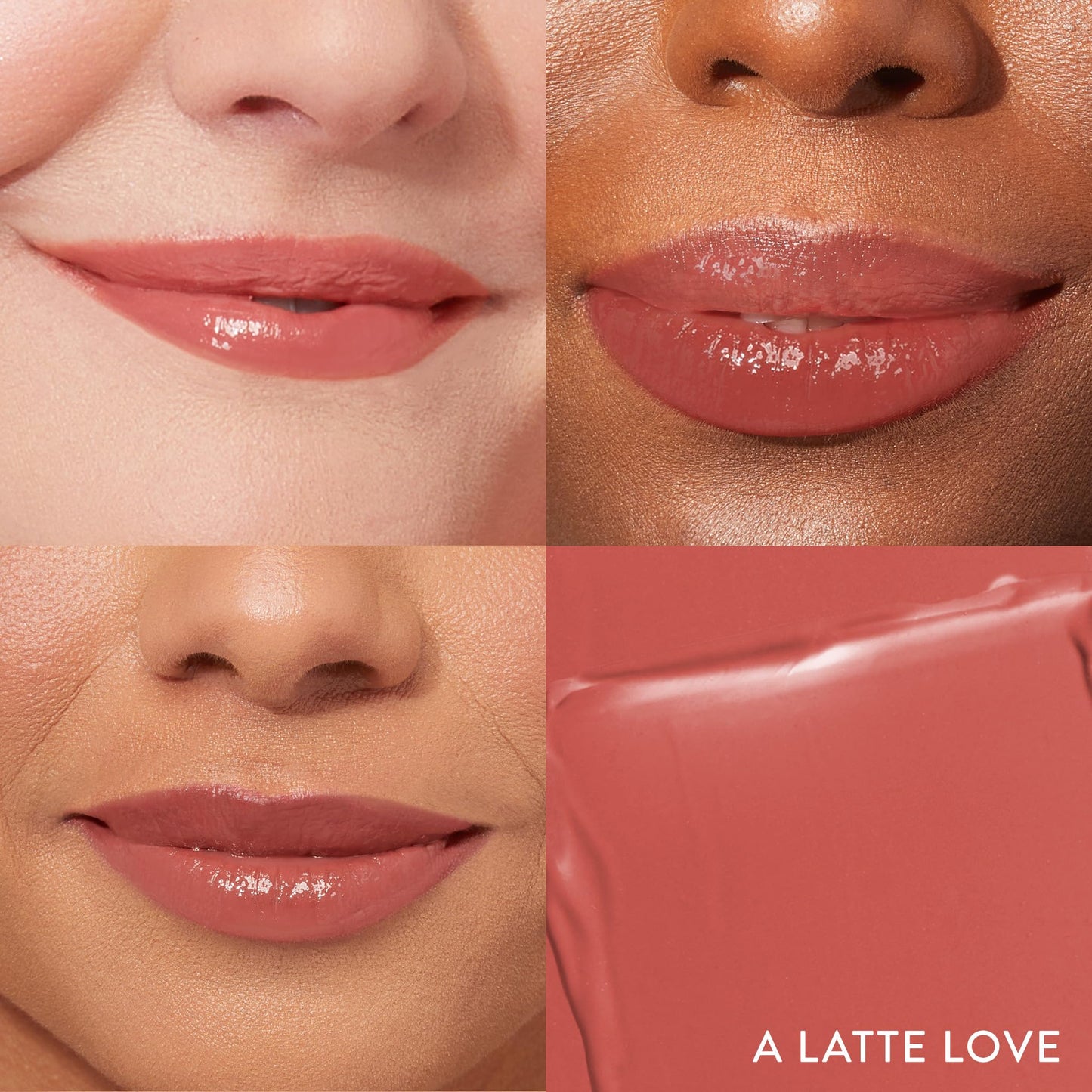 LAURA GELLER NEW YORK Love Your Lips Duo: Jelly Balm Moisturizing Tinted Lip Balm, A Latte Love + Modern Classic Long-Lasting Lip Liner, Radiant Rose