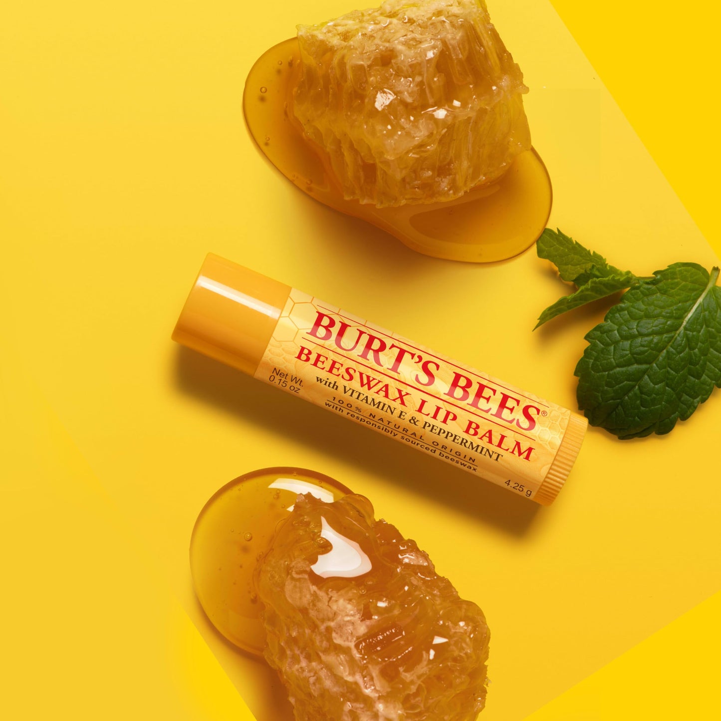 Burt's Bees Lip Balm Beeswax and Ultra Conditioning Lip Balm Pack, Hydrating Lip Moisturizer with Kokum and Shea Butter, Natural Origin Lip Care, 4 Tubes, 0.15oz.