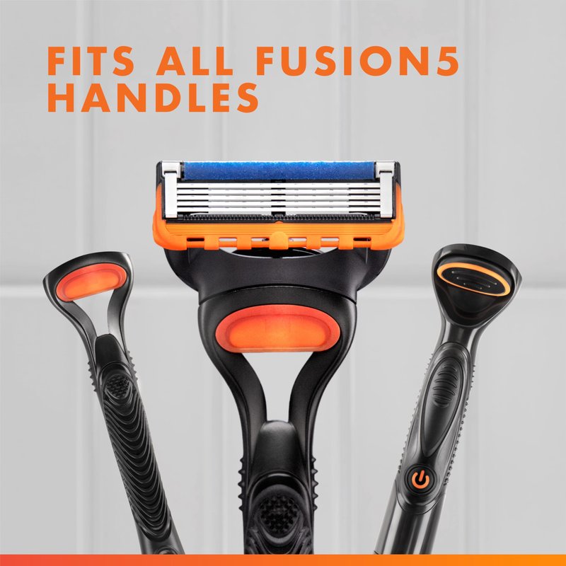Gillette Fusion5 Men's Razor Blades, 12 Blade Refills