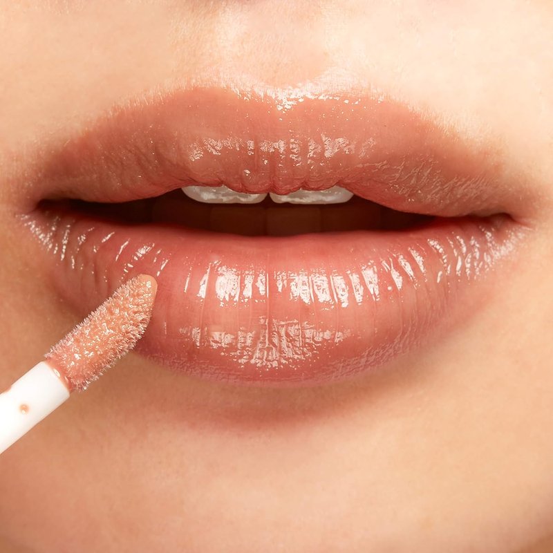 100% Pure Lip Gloss - Fruit Pigmented Moisturizing Formula | Pink Caramel, Sheer Finish, 0.14 Fl Oz