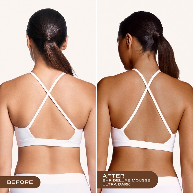 Loving Tan Deluxe Self Tanning Bronzing Mousse, Ultra Dark - Streak Free, Professional Quality Sunless Tanning - Up to 5 Self Tanner Applications per Bottle, Cruelty Free - 4 FL Oz