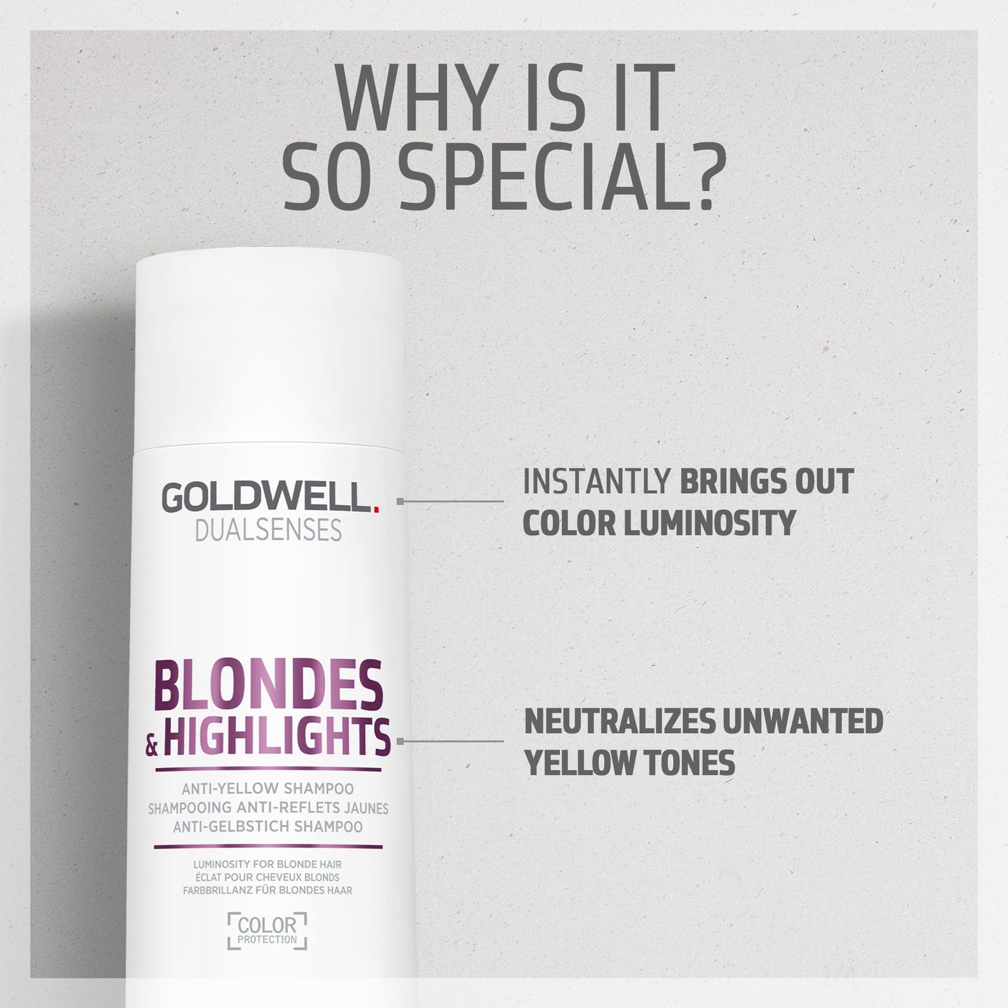 Goldwell Dualsenses Blondes & Highlights Anti-Yellow Shampoo