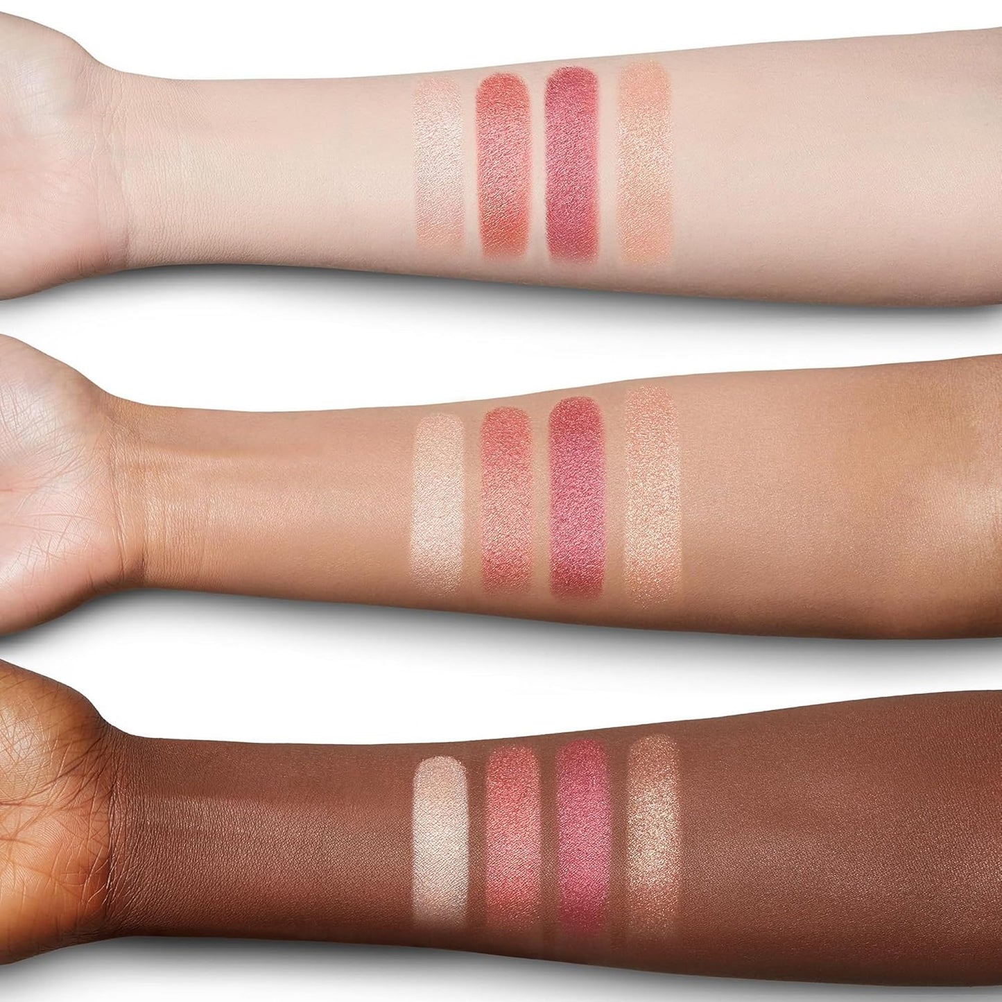 Charlotte Tilbury Luxury Palette Eyeshadow - Shimmer, Metallic & Satin Matte Eyeshadow Quad with a Rich Powder Formula - Includes 4 Complementary Shades - Walk Of No Shame