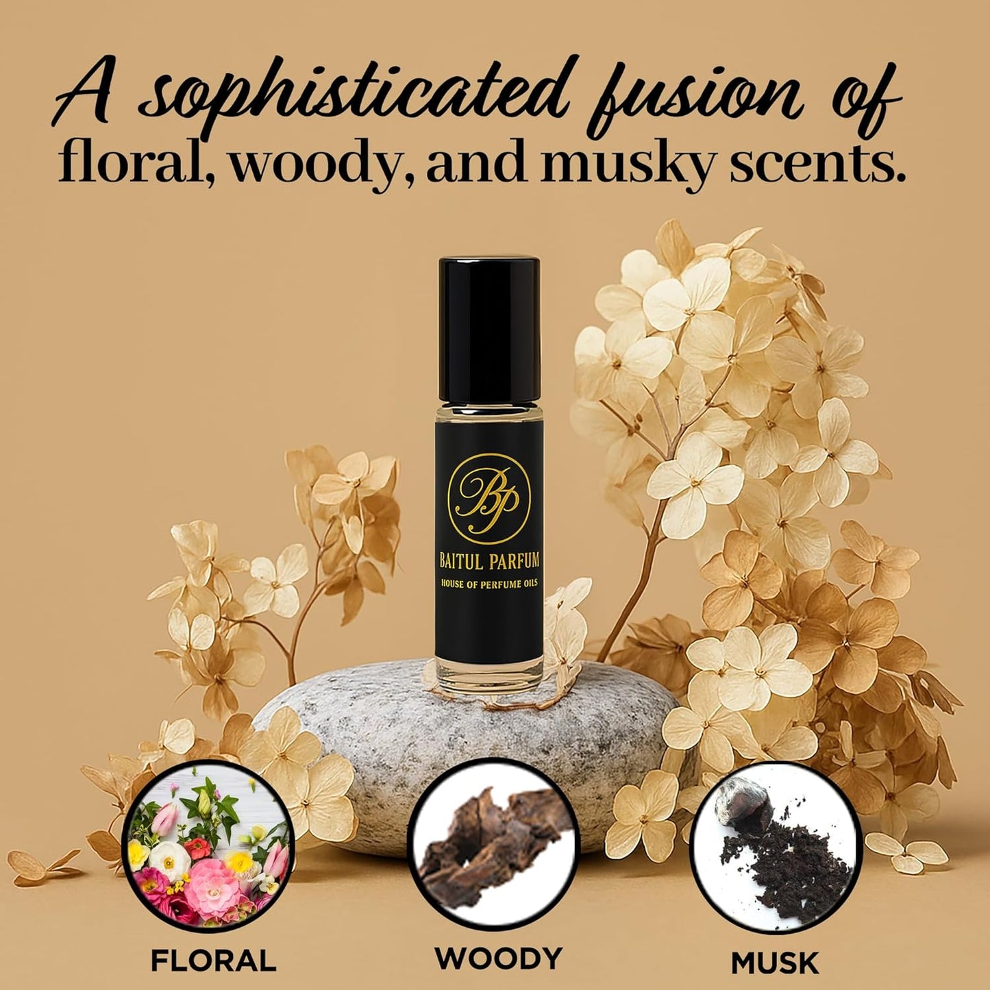 Cashmere Mist Alcohol-Free Perfume Oil - 8ml Travel Size Rollerball | Long-Lasting Clean Scent