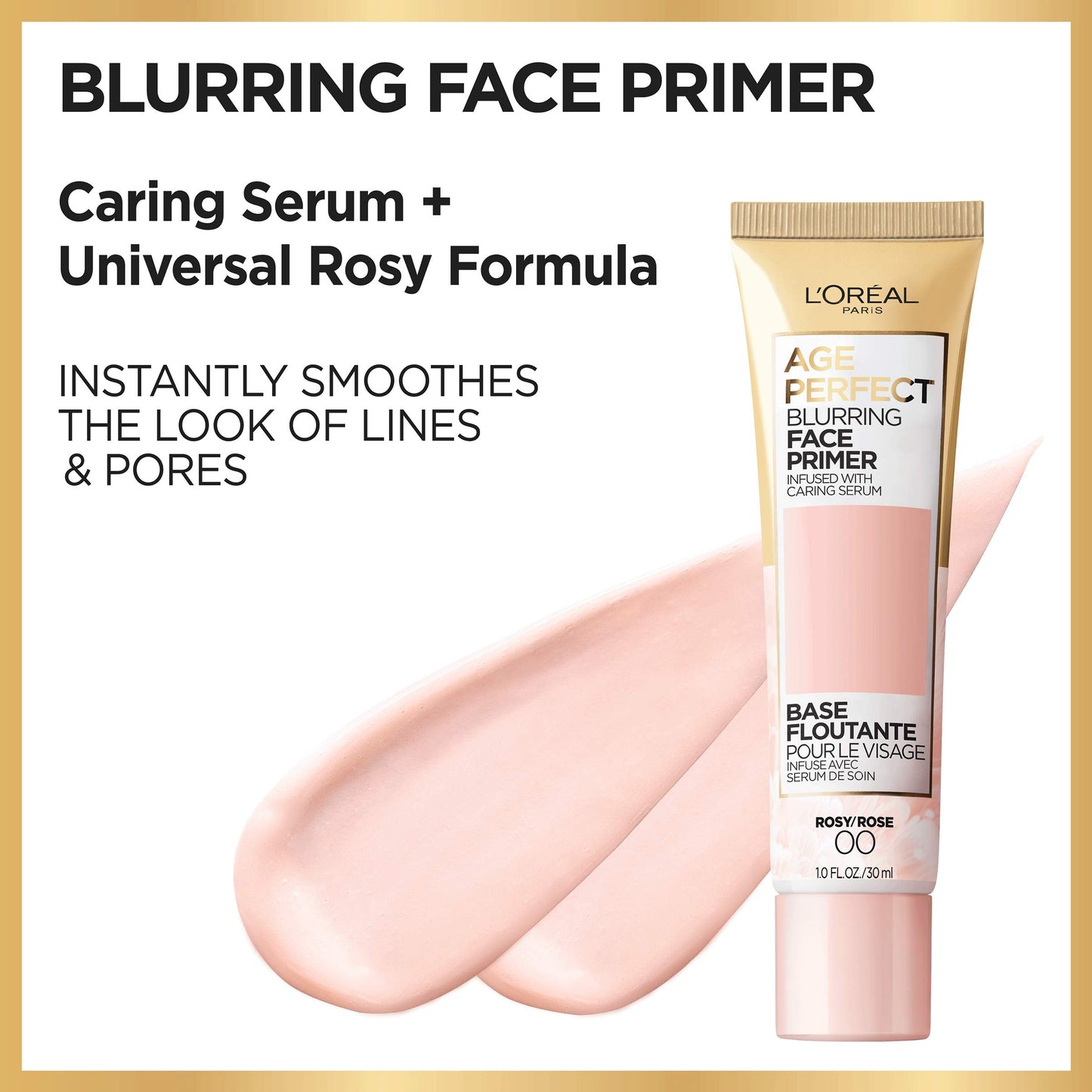 L'Oreal Paris Age Perfect Face Primer and Magic Skin Beautifier BB Cream Tinted Moisturizer with Color Transforming Pigments, 1 fl oz