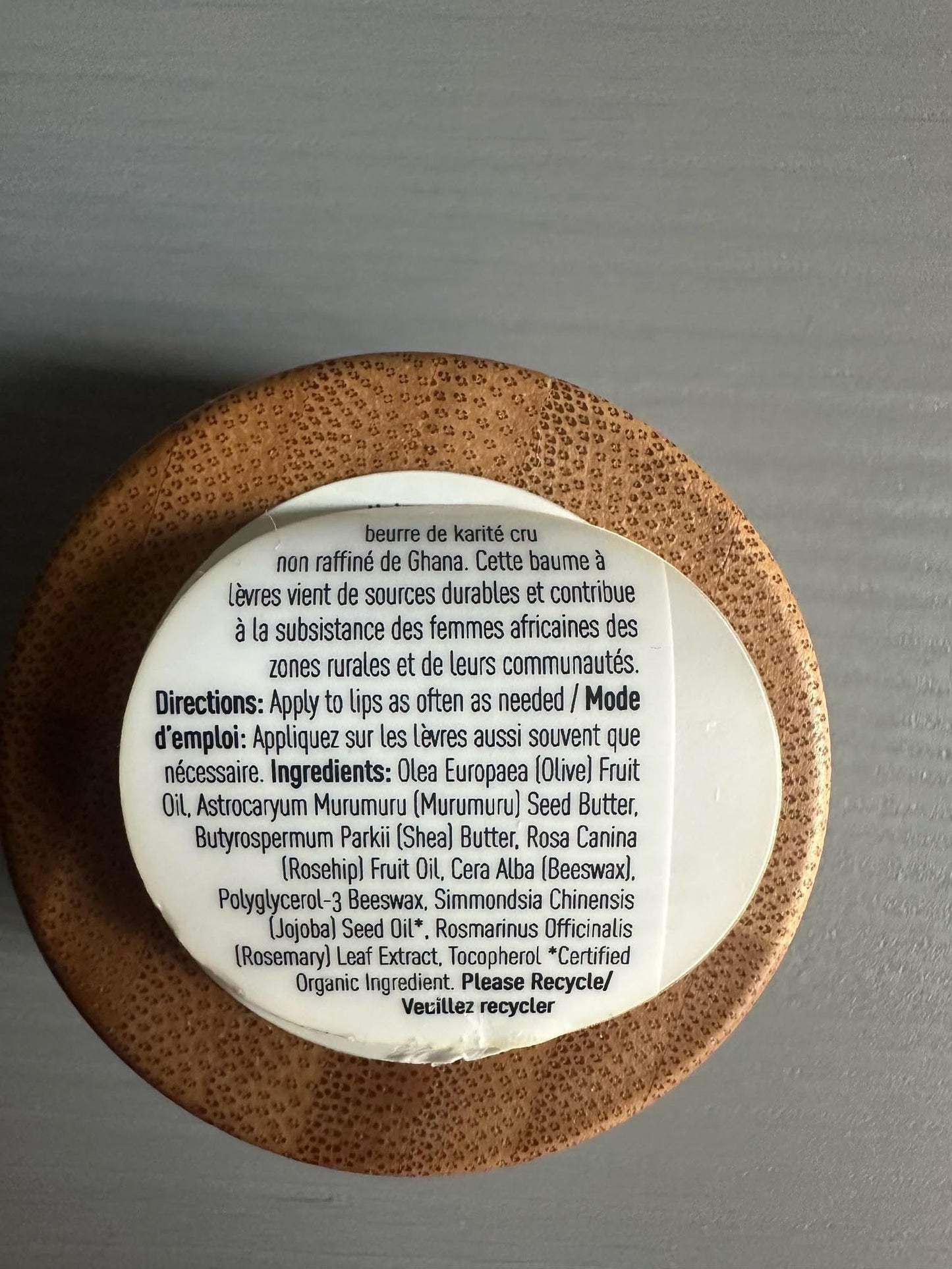 Karité Baume à Lèvres Nourishing Lip Balm - Intense Lip Moisturizer for Dry Lips, Shea Butter, Organic Jojoba & Rosehip Oil Blend, Dermatologist-Formulated & Approved, Cruelty-Free & Hypoallergenic