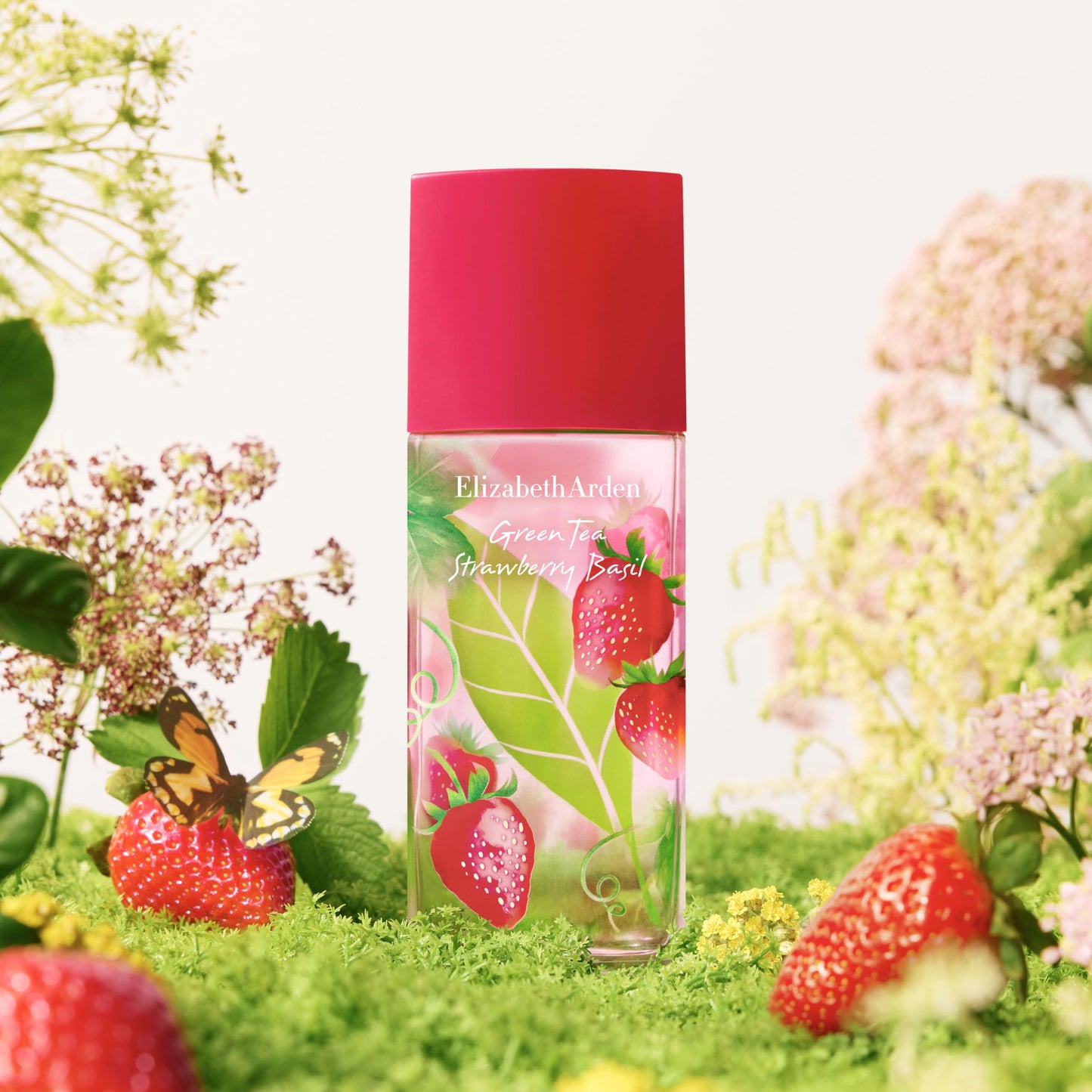 Elizabeth Arden Green Tea Strawberry Basil Eau de Toilette, Perfume for Women, Long Lasting, Fruity & Fresh Fragrance