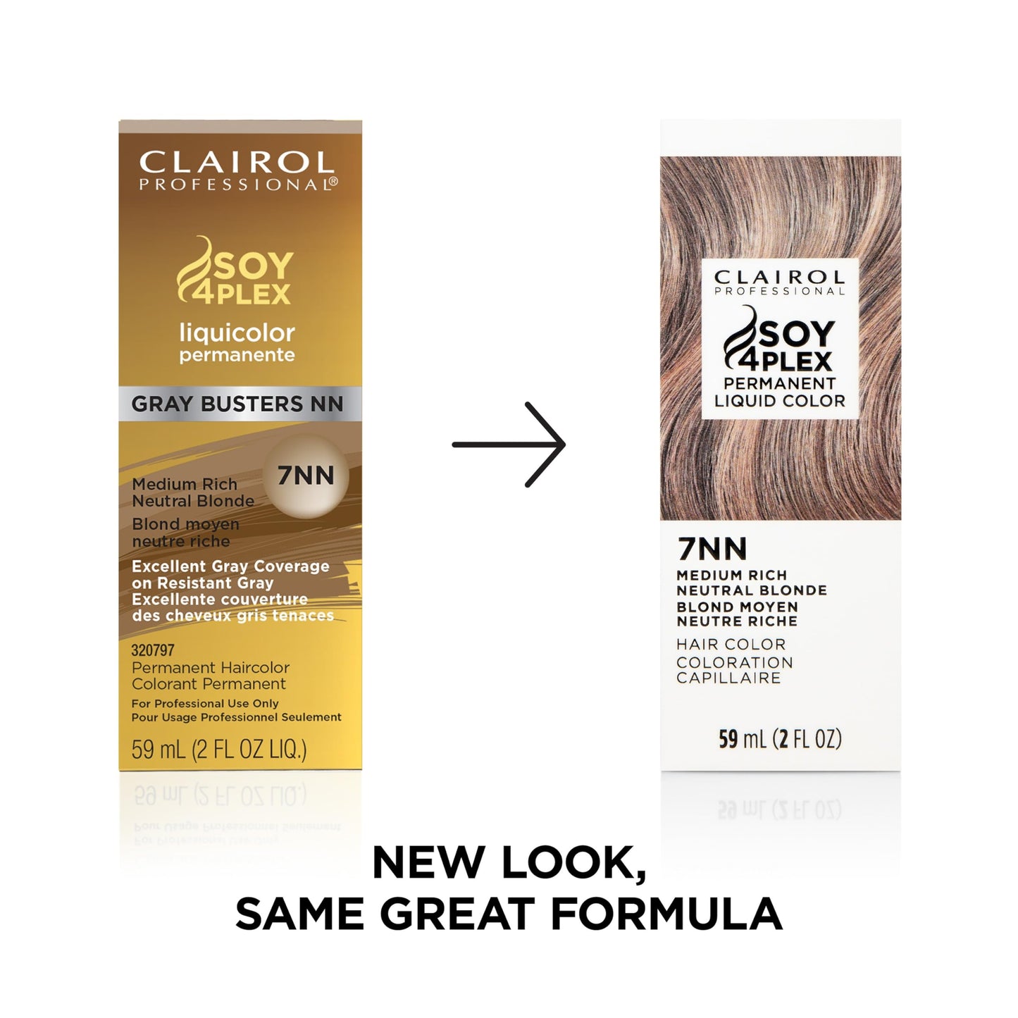 Clairol Professional Permanent Liquid Color Medium to Neutral Blonde Hair