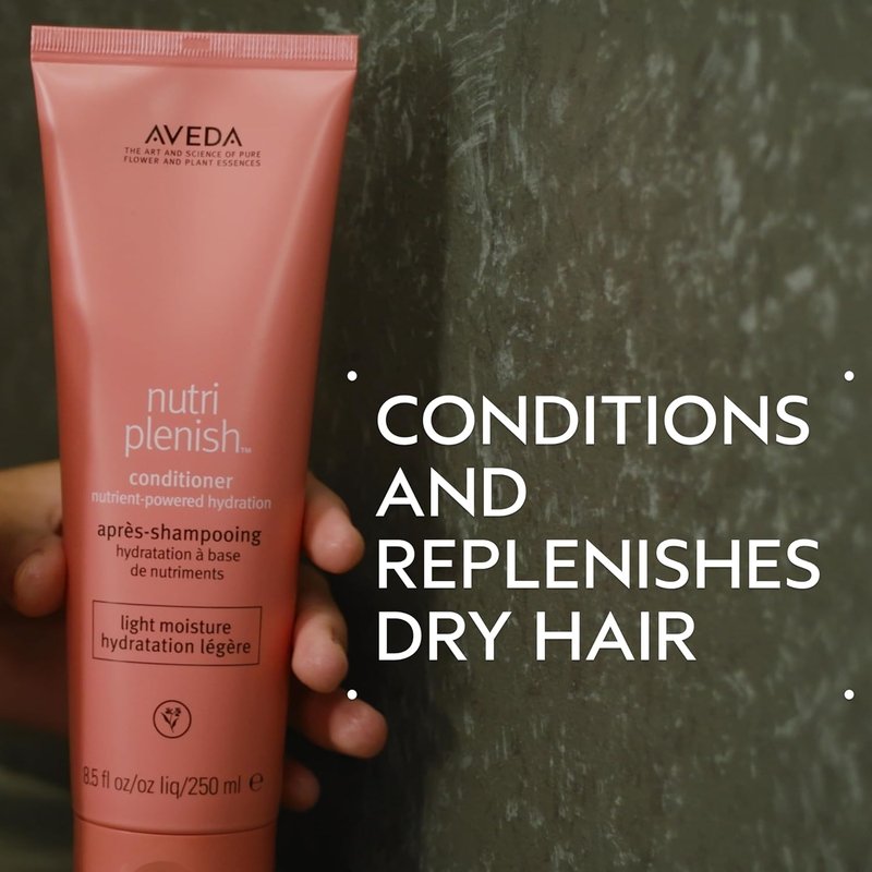 Aveda Nutriplenish Conditioner - Light Moisture Hydrating Formula for Fine to Medium Dry Hair | Organic Pomegranate Oil, Coconut Oil, Mango Butter