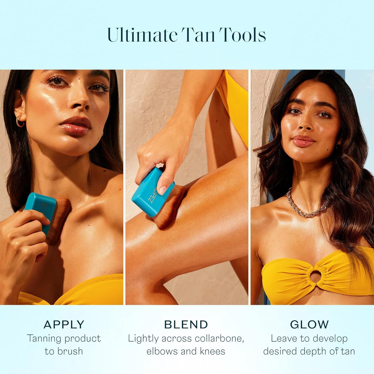 Ultimate Flawless Tan Body Brush - St. Tropez Self-Tanning Tool | 1 Count