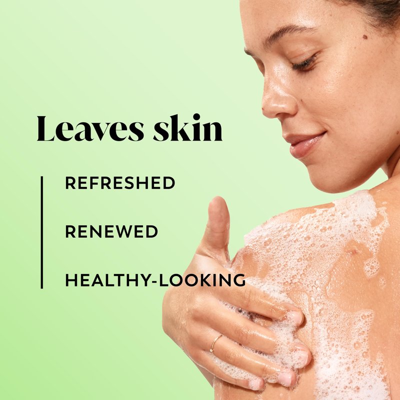 Olay Body Wash for Women, Fresh Radiance, Refreshing & Renewing, Made with Plant Based Cleansers, B3 Botanical Complex, For All Skin Types, Cucumber & Aloe Water Scent, 22 fl oz (Pack of 4)