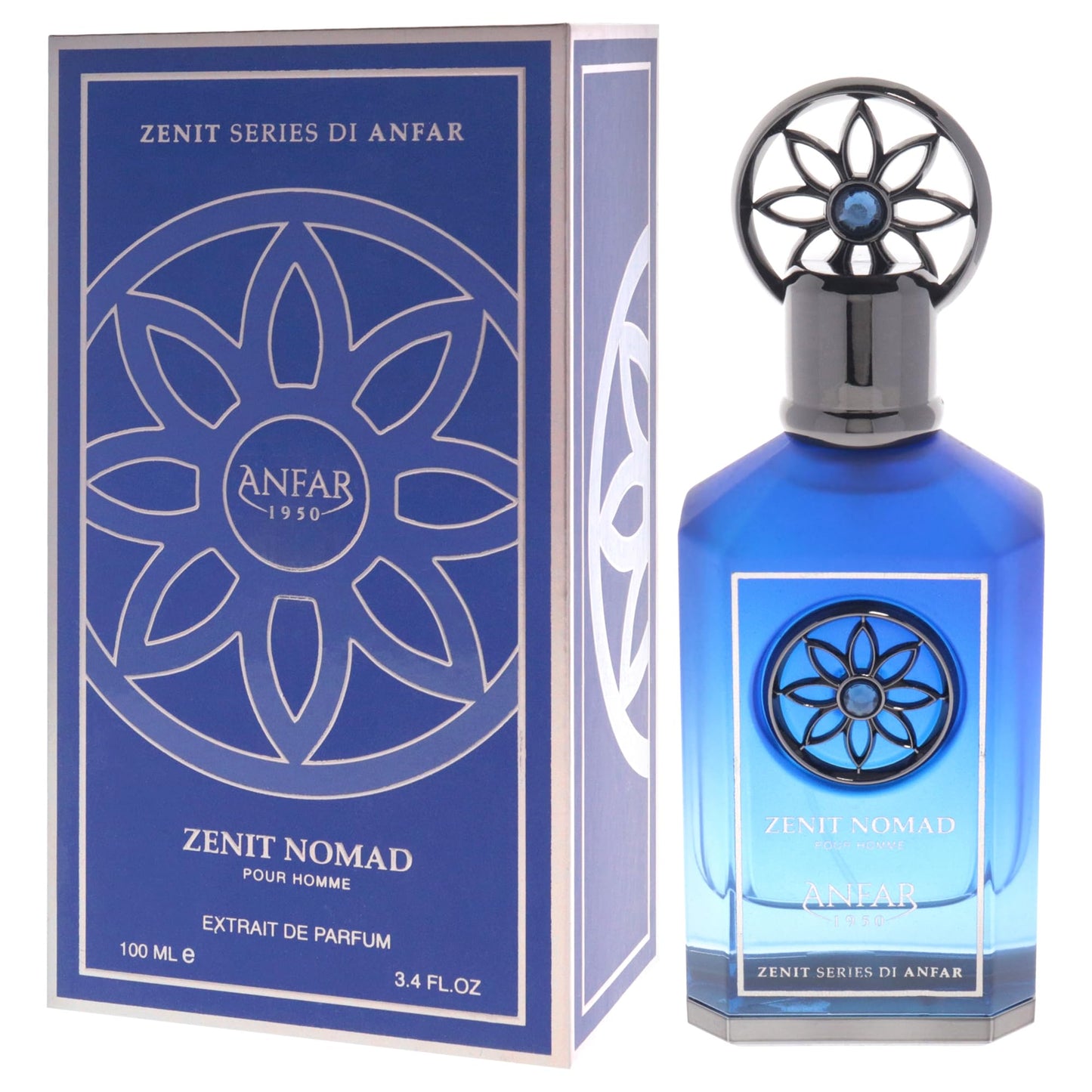 Anfar Zenit Nomad for Men - 3.4 oz Extrait De Parfum Spray