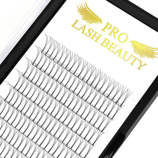Volume Lash Extensions D-0.07-17 Easy Fan Volume Lashes Flowering Lash Extensions Rapid Blooming Lashes Rapid Blooming Eyelash Extensions 9 to 20 mm Mega Volume Lash Extensions C D curl(D-0.07,17mm)