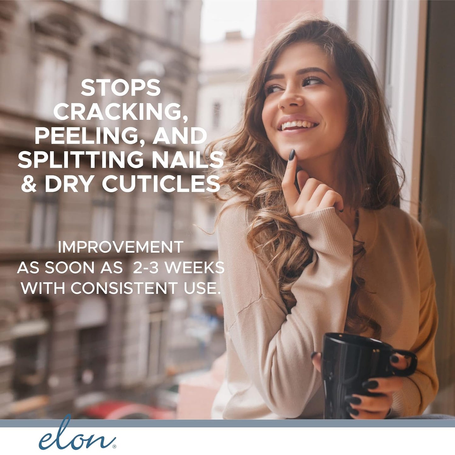 Elon Lanolin Nail Strengthener - Conditions Nails & Protects Cuticles | 2-Pack (7.5g Jars)