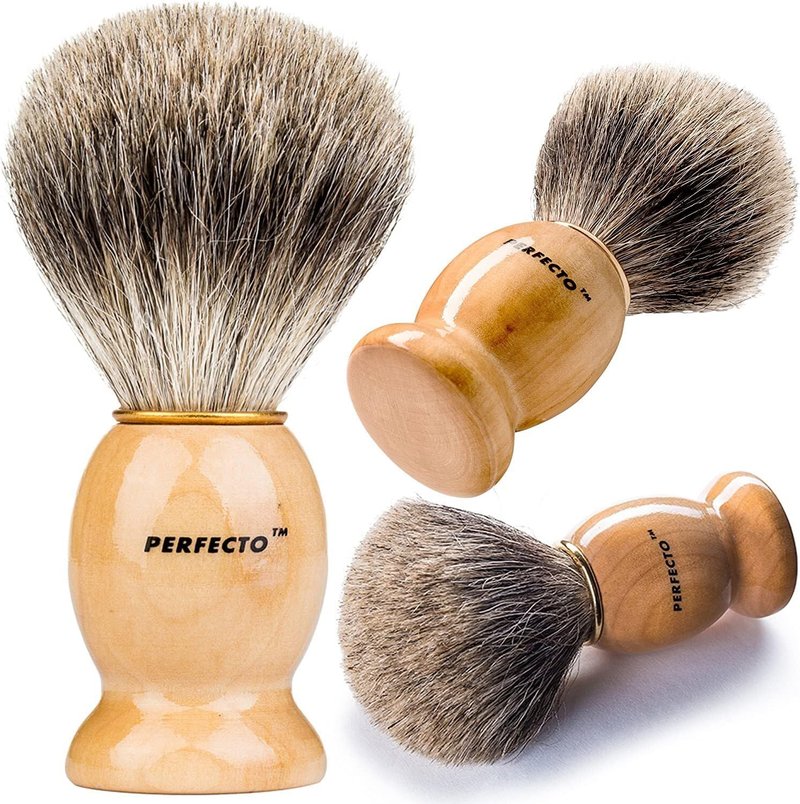 Shaving Brush for Men - Synthetic Bristles for Ultimate Wet Shave | Perfect for Safety & Double Edge Razors