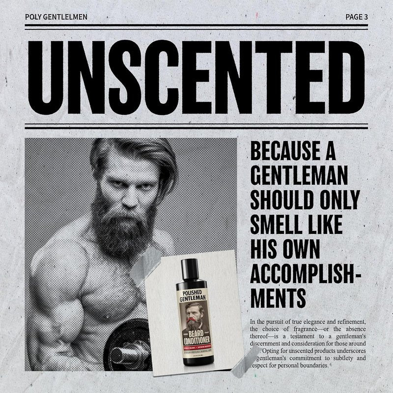 Beard Conditioner for Men - Natural Softener with Tea Tree & Growth Oil | 8oz Moisturizer