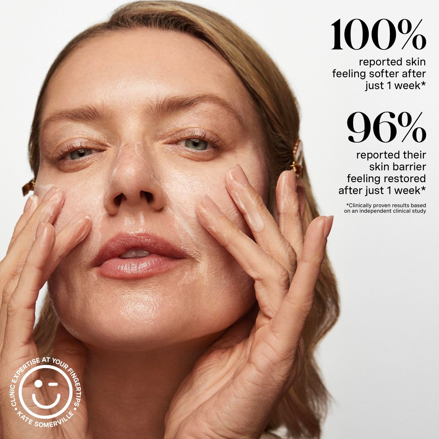 Kate Somerville DeliKate Soothing Cleanser – Hydrating Face Wash for Sensitive Skin, Clinically Proven to Relieve Redness, Irritation & Tightness, 4 Fl Oz