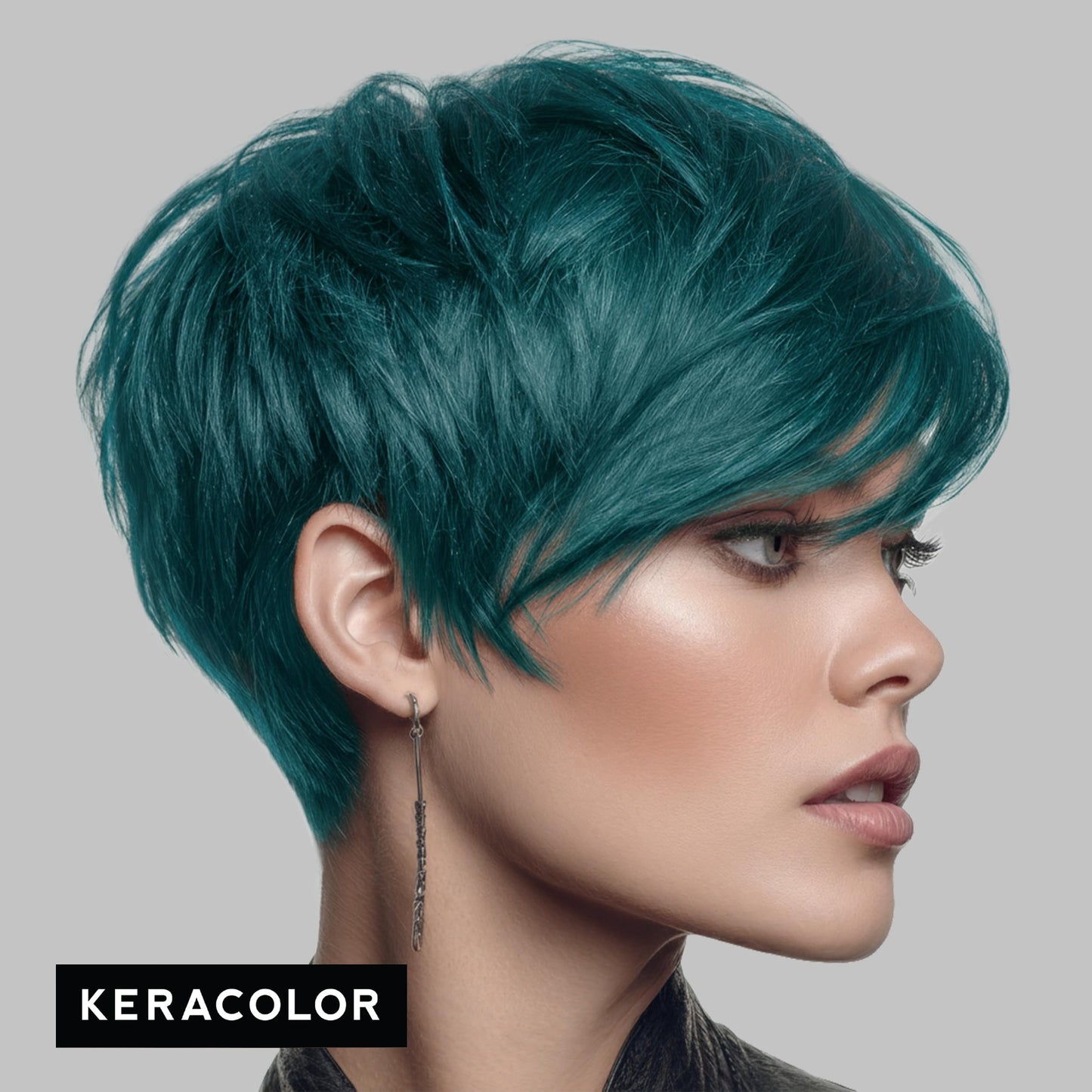 Keracolor Clenditioner TEAL Hair Dye - Semi Permanent Hair Color Depositing Conditioner, Cruelty-free, 12 Fl. Oz.