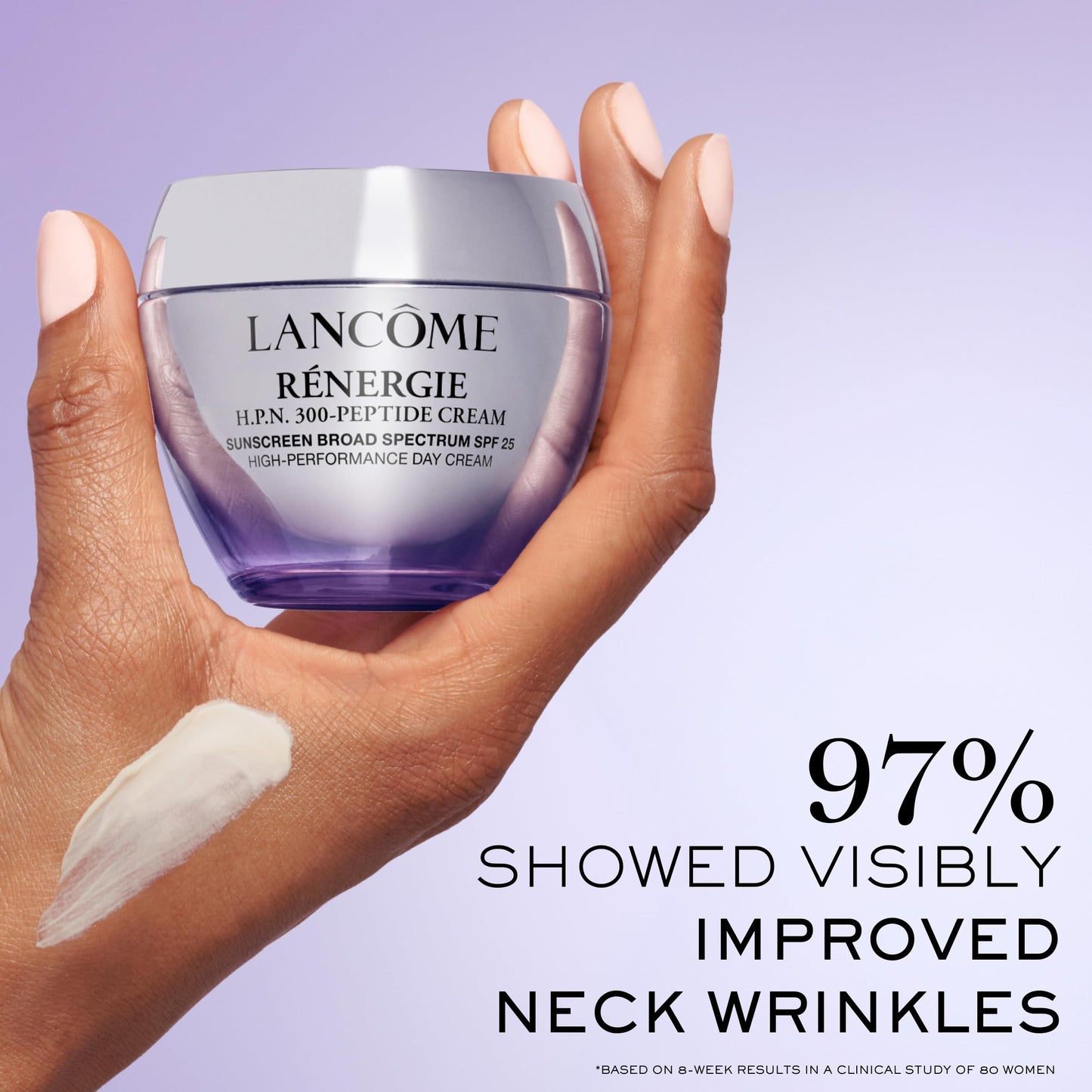 Lancôme Rénergie H.P.N. 300-Peptide Cream SPF 25 Face Cream - Anti-Aging Moisturizer, Targets Fine Lines, Wrinkles & Dark Spots - SPF 25 Sunscreen Protection- 1.7 Fl. Oz
