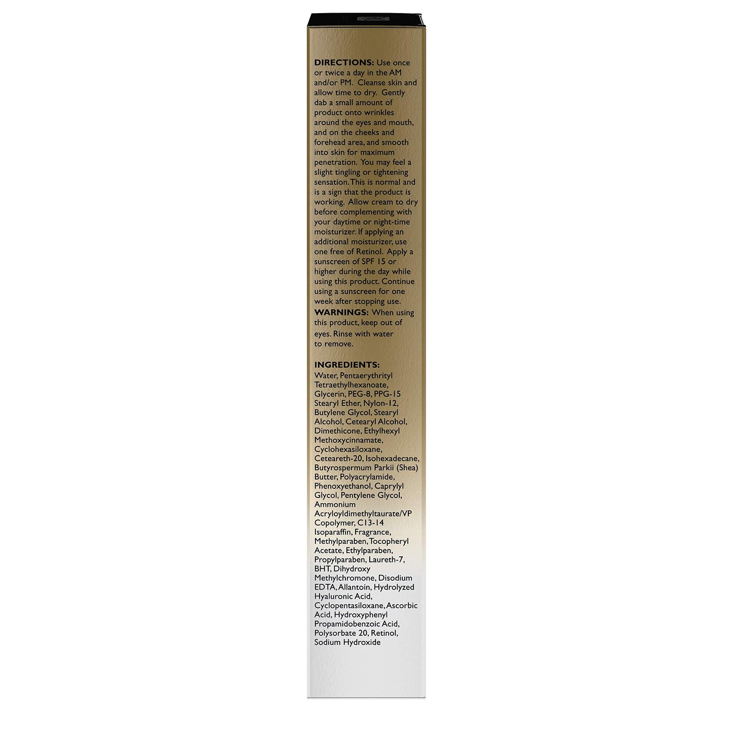 RoC Retinol Correxion Deep Wrinkle Facial Filler, Anti-Aging Treatment with Hyaluronic Acid and Retinol, Non Comedogenic, 1 fl. oz