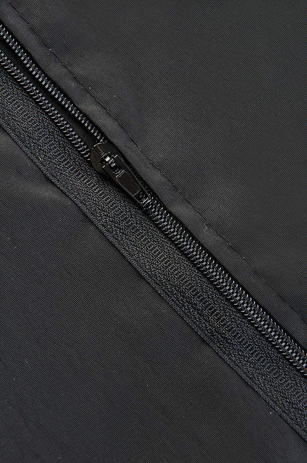 Betty Dain Glitz Salon Stylist Apron, Stylish, Lightweight, Versatile Color with Rhinestone Accents, Wrinkle Free Poly Nylon for Durability, Bottom Zipper Pockets, Adjustable Neck Closure, Black