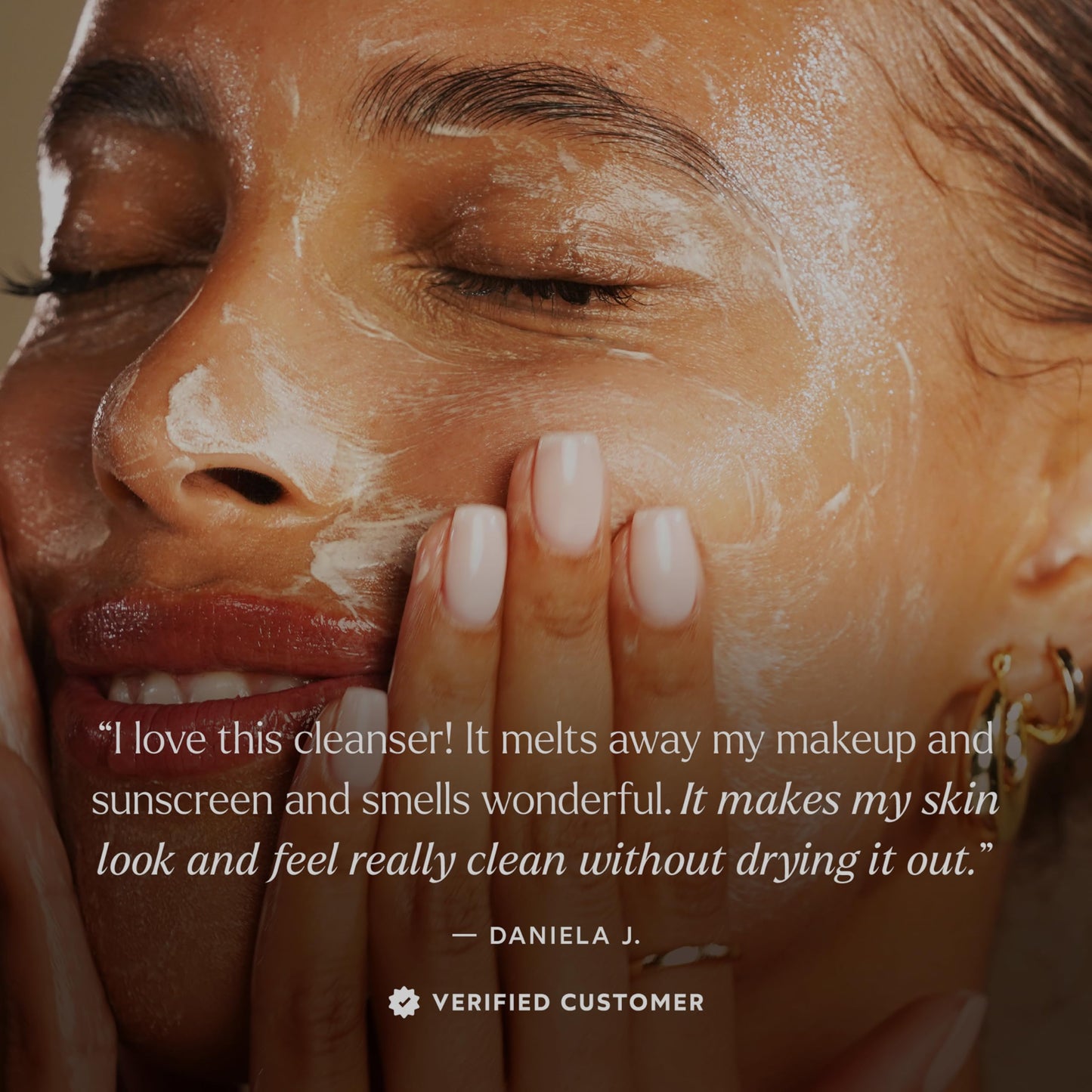 True Botanicals Renew Nourishing Cleanser | Gently Moisturizes + Refreshes Dry Skin | All Skin Types | Dermatologist Tested, Hypoallergenic, All Natural, Vegan | 4 fl oz | 118 ml