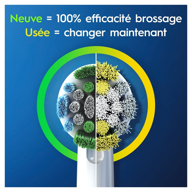 Oral-B Precision Clean Set of 10 Brushes with Cleanmaximiser Technology Special Format Letterbox 10 Units