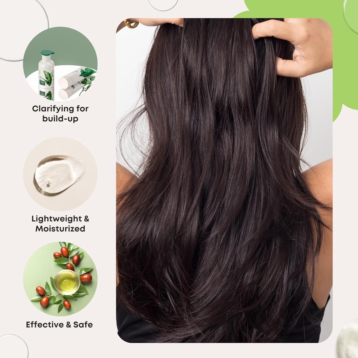 Ultra Repairing Weightless Hair Moisturizing Shampoo - 300 ml | Sulfate-Free Treatment for Dry, Damaged Hair
