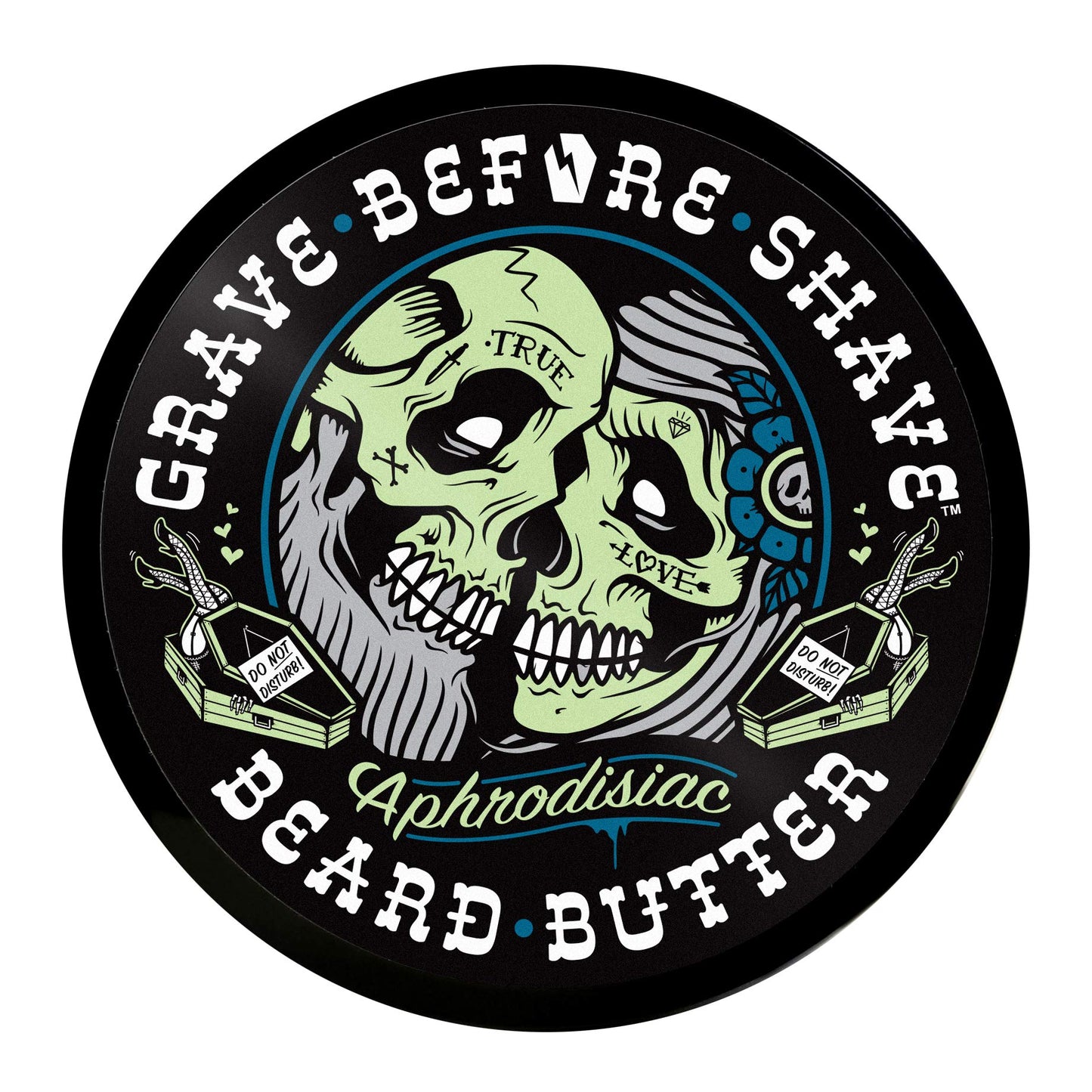 Grave Before Shave Leather/Cedar-wood scent Beard Conditioning Butter 4 oz.