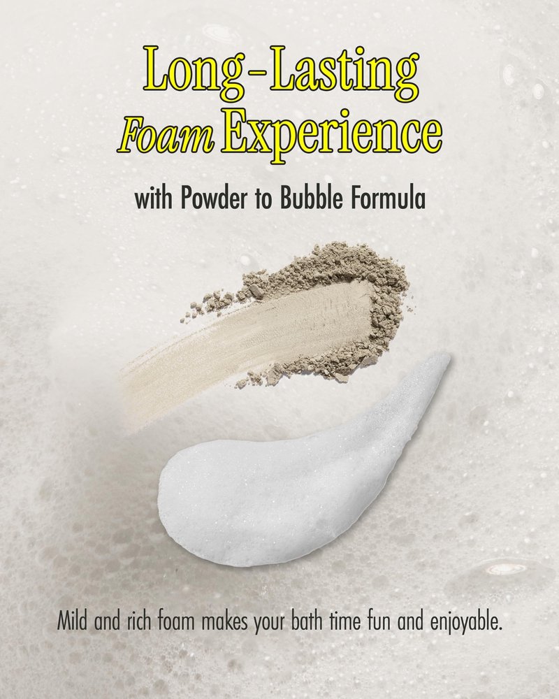 BRMUD Relief Mud Bubble Bath Powder | ATEEZ Pick| Hypoallergenic Mud Powder Bubble Bath w/ 98% Nature-Derived Ingredients | Moisturizing & Foaming Bath Oil Control for All Skin (Pack of 6, 1.76 oz)