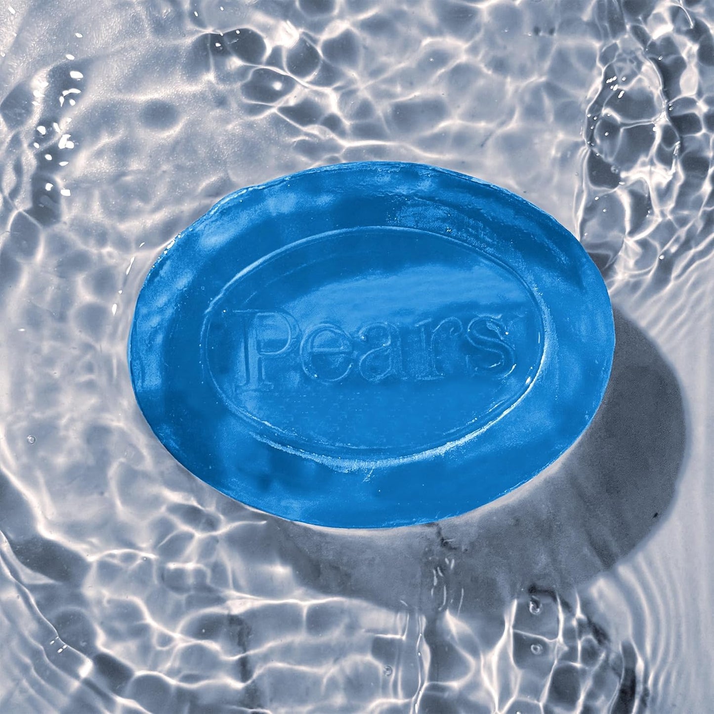 Pears Glycerin Soap - Transparent Blue with Mint Extract | 12-Pack, 4.4 Oz Each for Refreshing Cleanse
