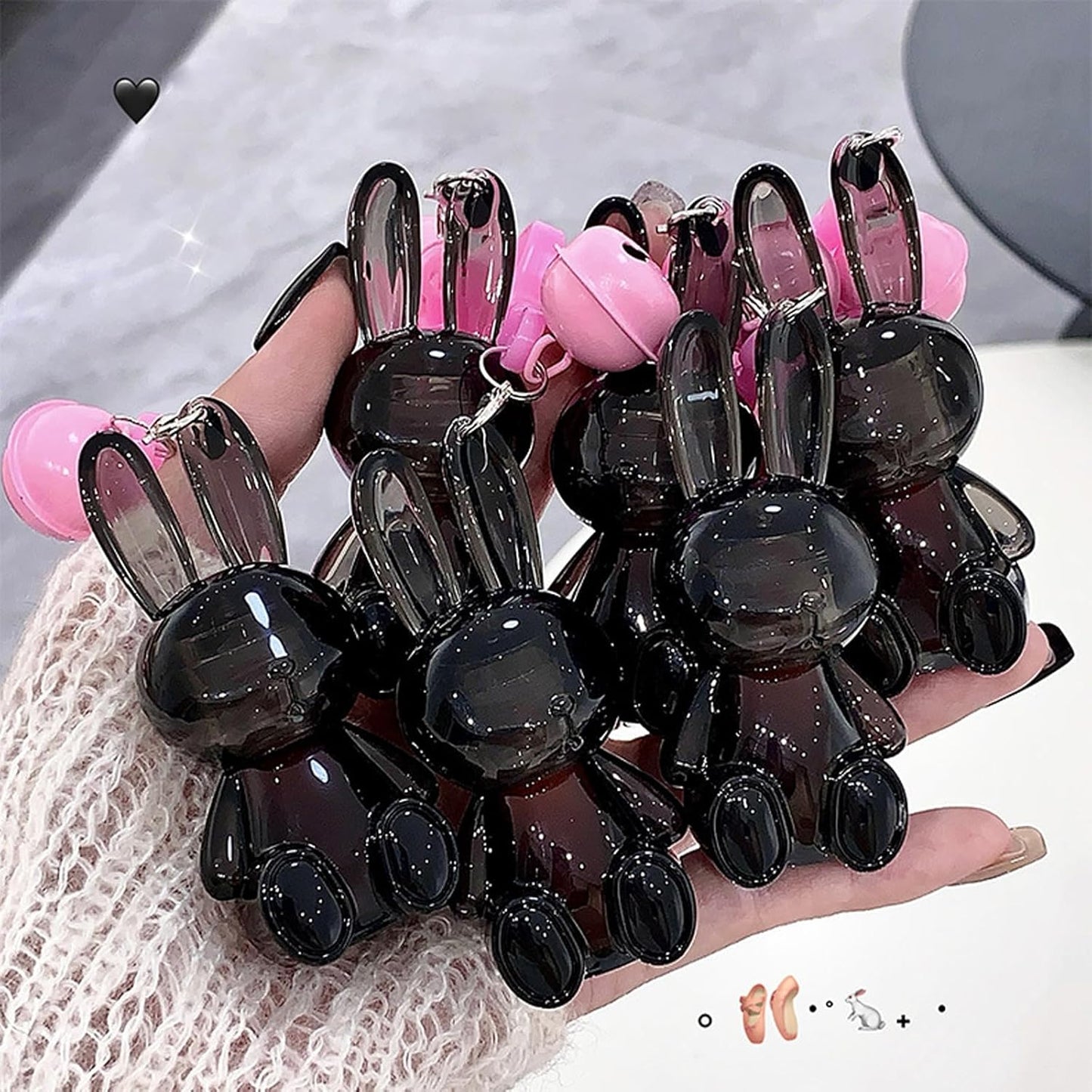 Bunny Hydrating Lip Gloss Set - 3Pcs Jelly Liquid Lipsticks | Moisturizing & Plumping Shine for Women