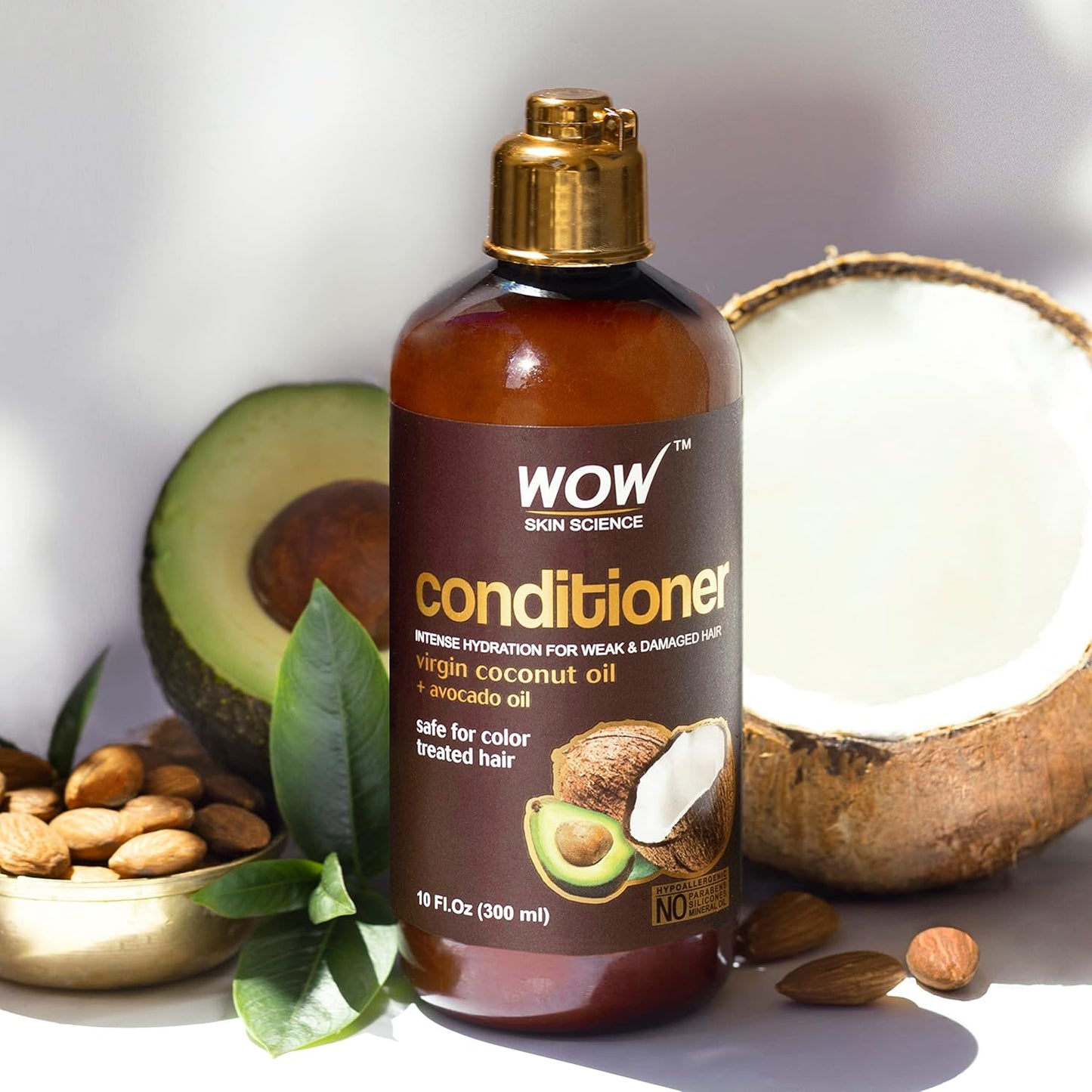 Coconut & Avocado Oil Hair Conditioner - Restore Dry, Damaged Hair | Sulfate & Paraben Free - 300 ml