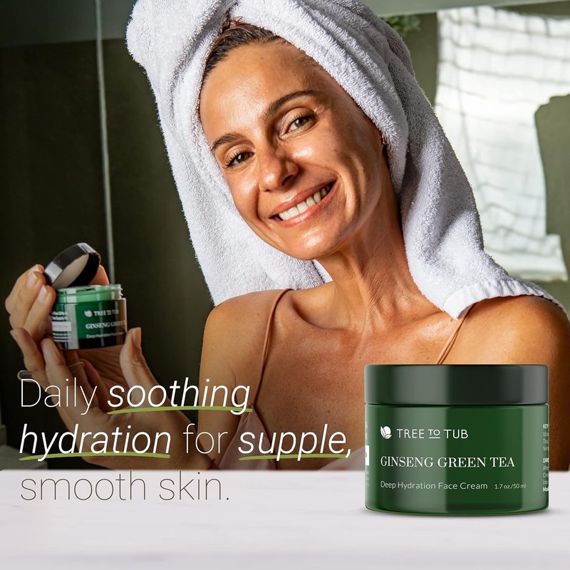 Hydrating Face Moisturizer & Calming Toner Spray - Hyaluronic Acid, Vitamin C, Organic Aloe | Sensitive Skin Care