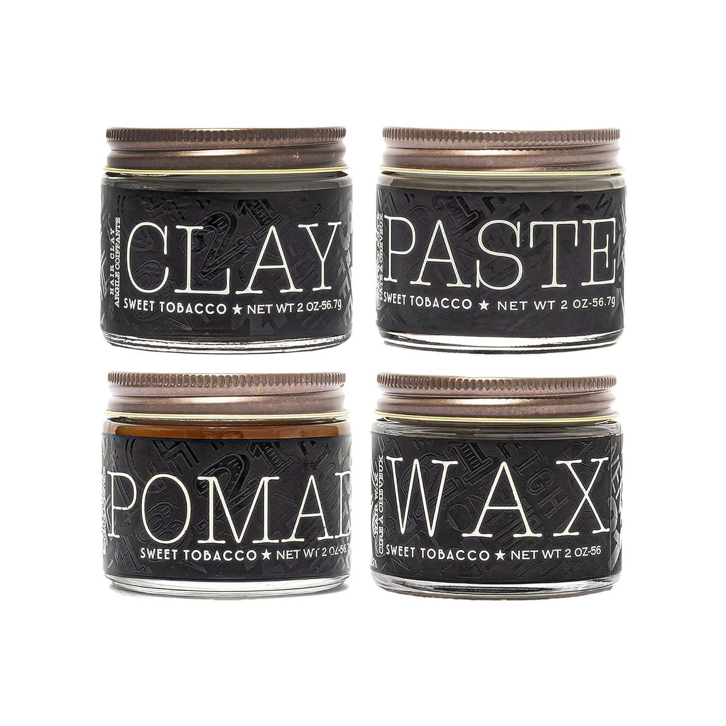 18.21 Man Made Styling Variety Pack - Sweet Tobacco Scented Hair Products