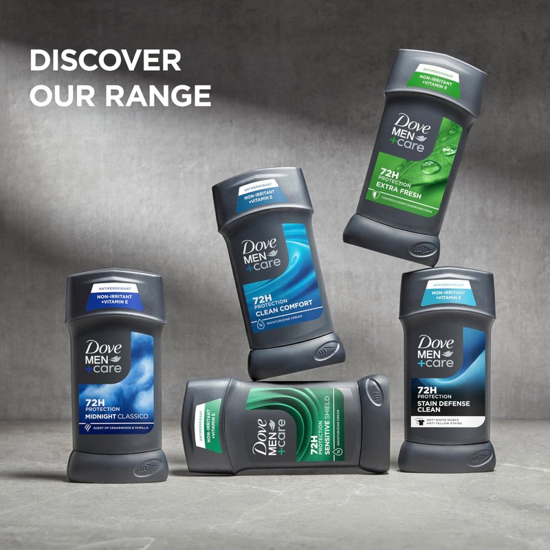 DOVE MEN + CARE Antiperspirant 3 Pack Rustic Sandalwood Deodorant for Men 2.7 oz