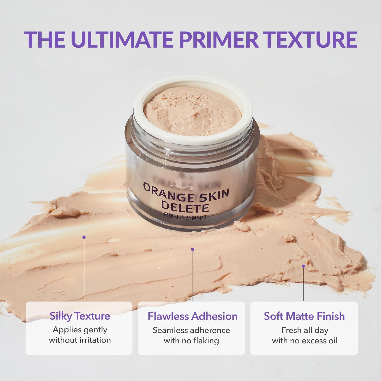 Orange Skin Delete Original Pore Primer Skin Smoothing Long Lasting Wear Korean Makeup 30g 1.06 oz