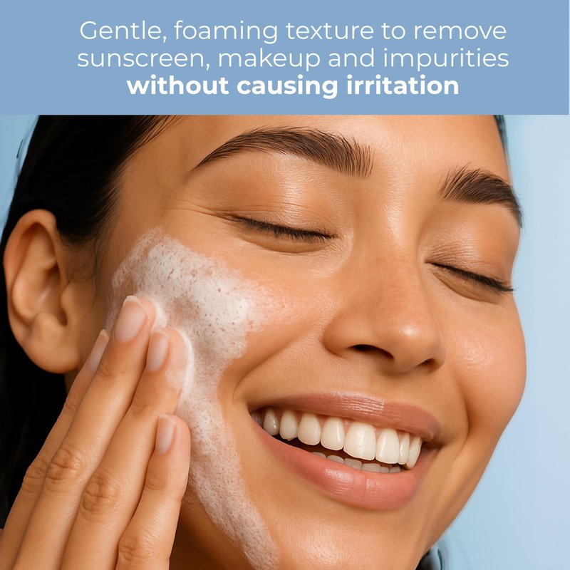 EltaMD Skin Recovery Amino Acid Foaming Cleanser,Gentle Face Cleanser for Sensitive Skin,Proven to Gently Remove Makeup & Sunscreen,Fragrance Free & Noncomedogenic,Foaming Face Wash, 5 oz,(Pack of 2)