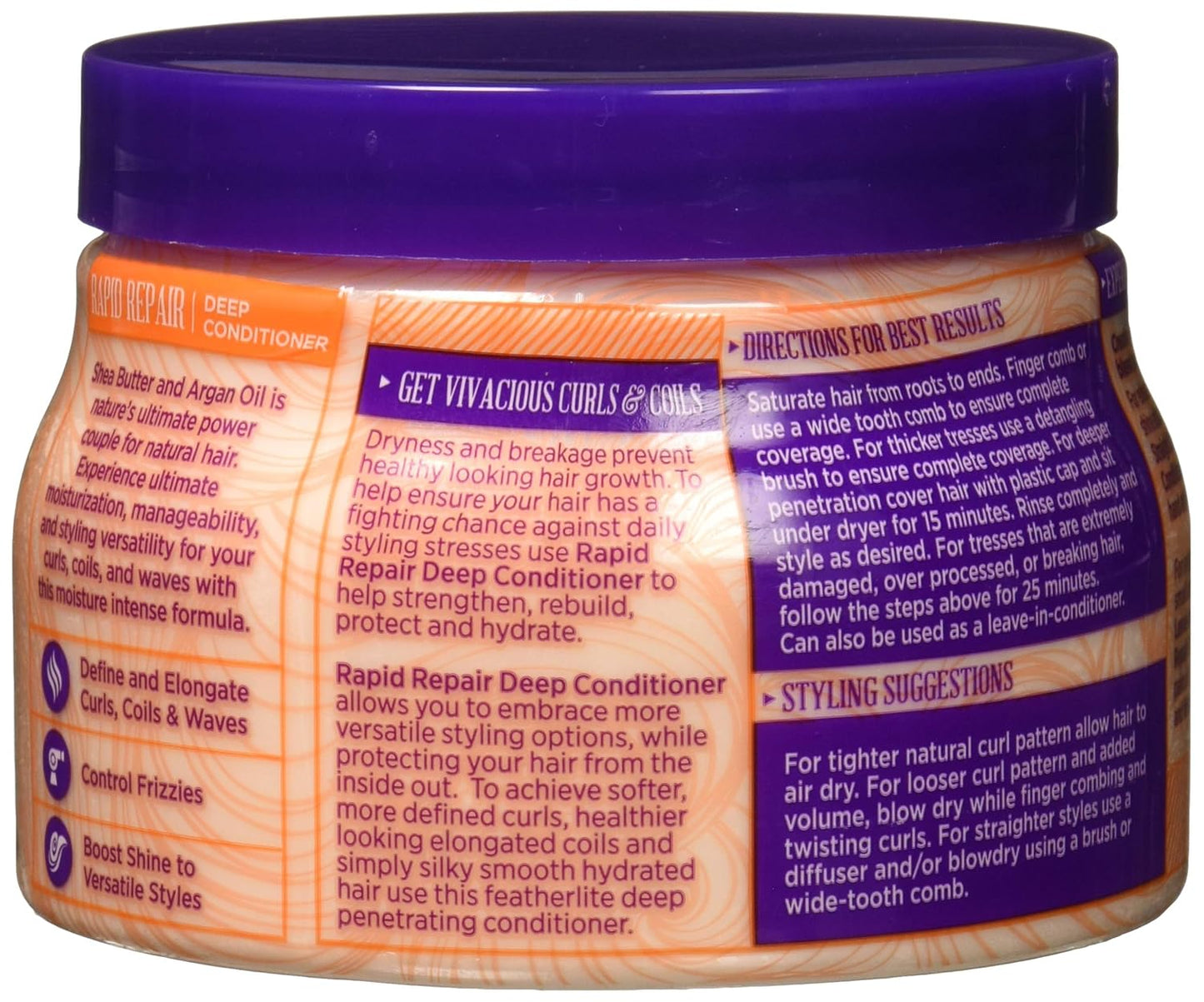 Rapid Repair Deep Conditioner - Beautiful Textures | 15 Oz for Damaged Hair