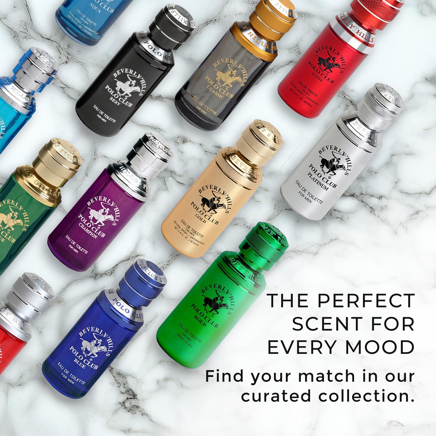 Beverly Hills Polo Club Eau De Toilette Spray - ‘Classic’ Cologne Eau De Toilette - Fresh, Woody Fragrance