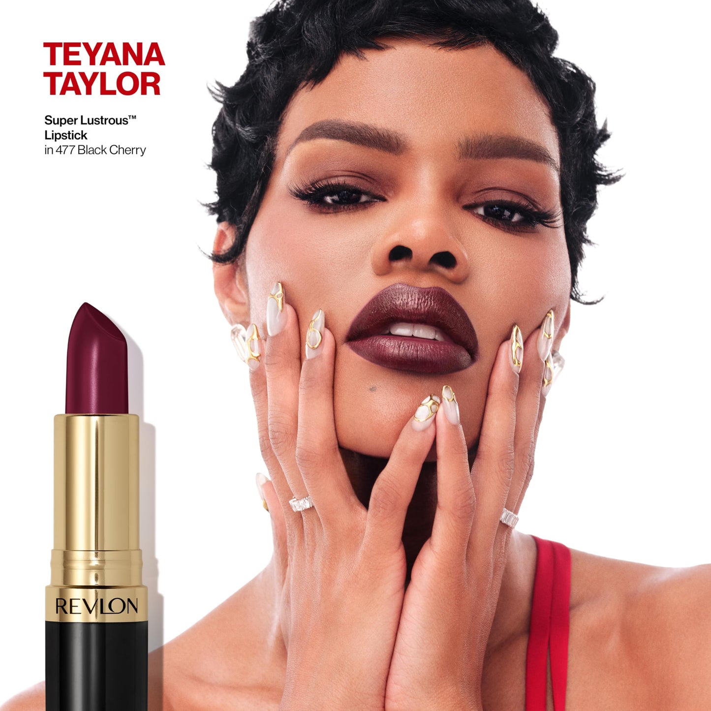 Revlon Super Lustrous Lipstick, Creamy Formula For Soft, Fuller-Looking Lips, Moisturized Feel, 755 Bare It All, 0.15 oz
